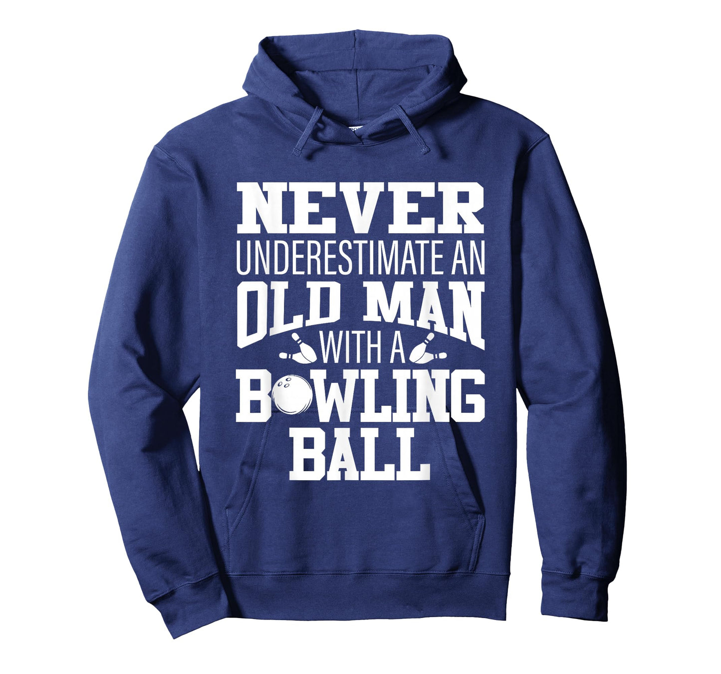 Never Underestimate An Old Man With A Bowling Ball T-Shirt T-Shirt