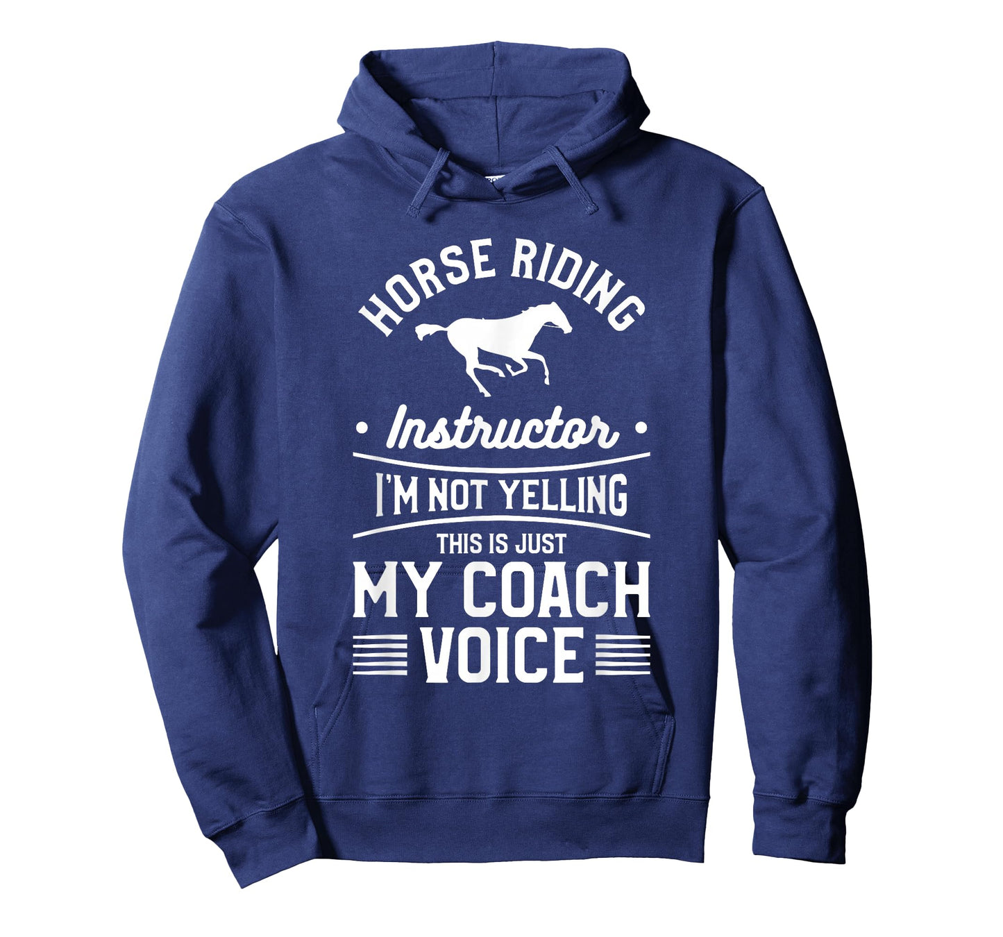 Horseback Riding Gift For An Equestrian Coach Black Cotton Polyester Unisex-Adults T-Shirt Small Crew Neck Short Sleeve