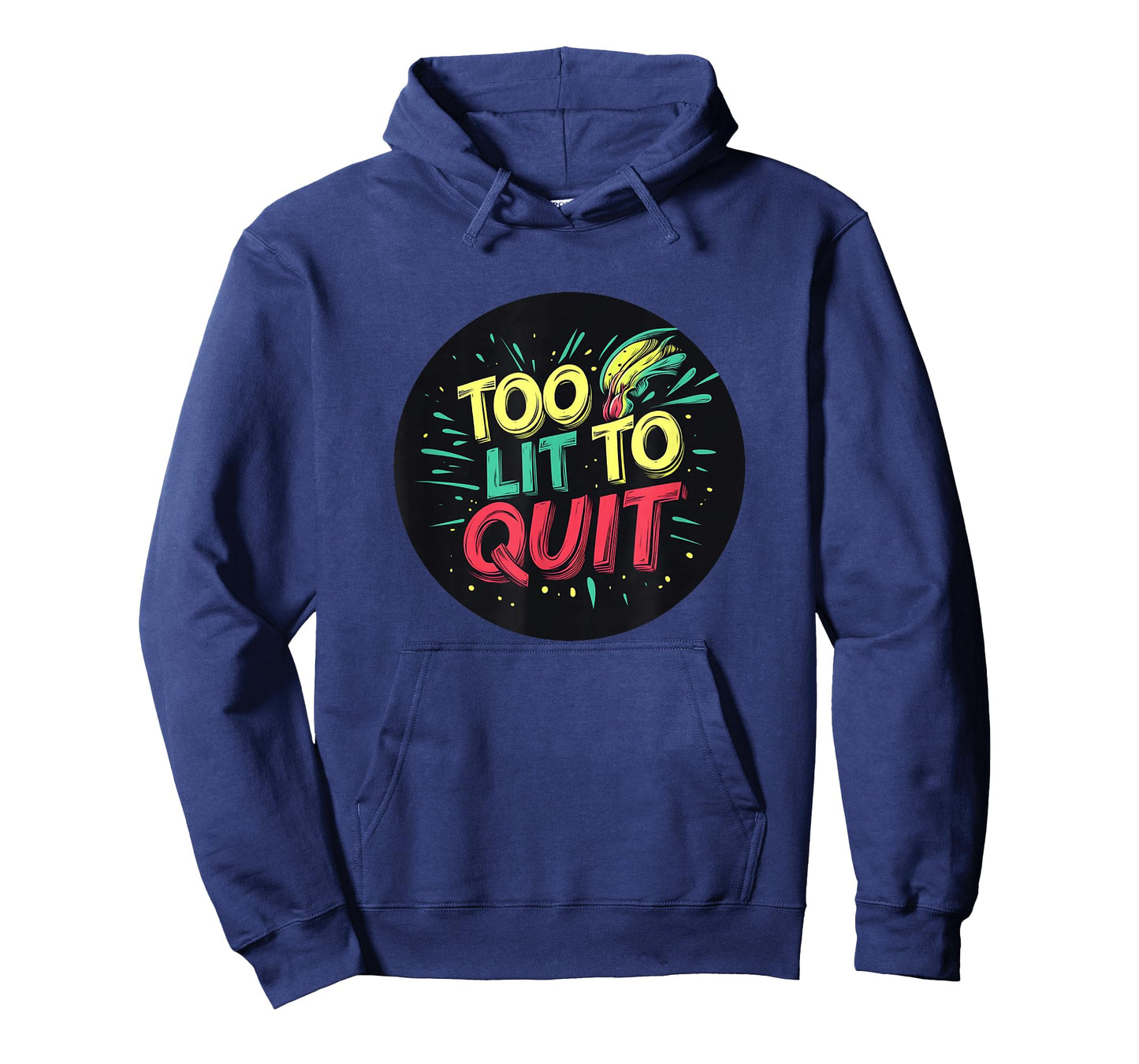 Cool Too lit to Quit Stamp T-Shirt