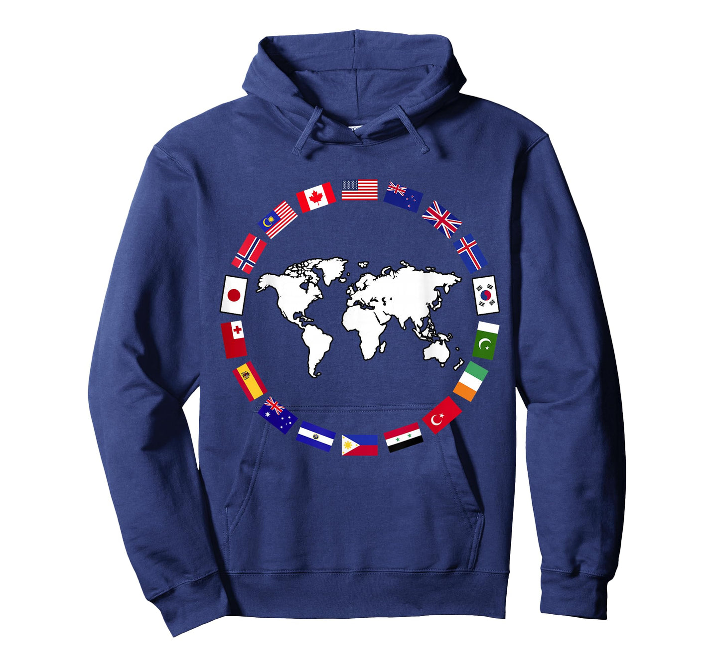 World Map Country Flag Atlas T-Shirt