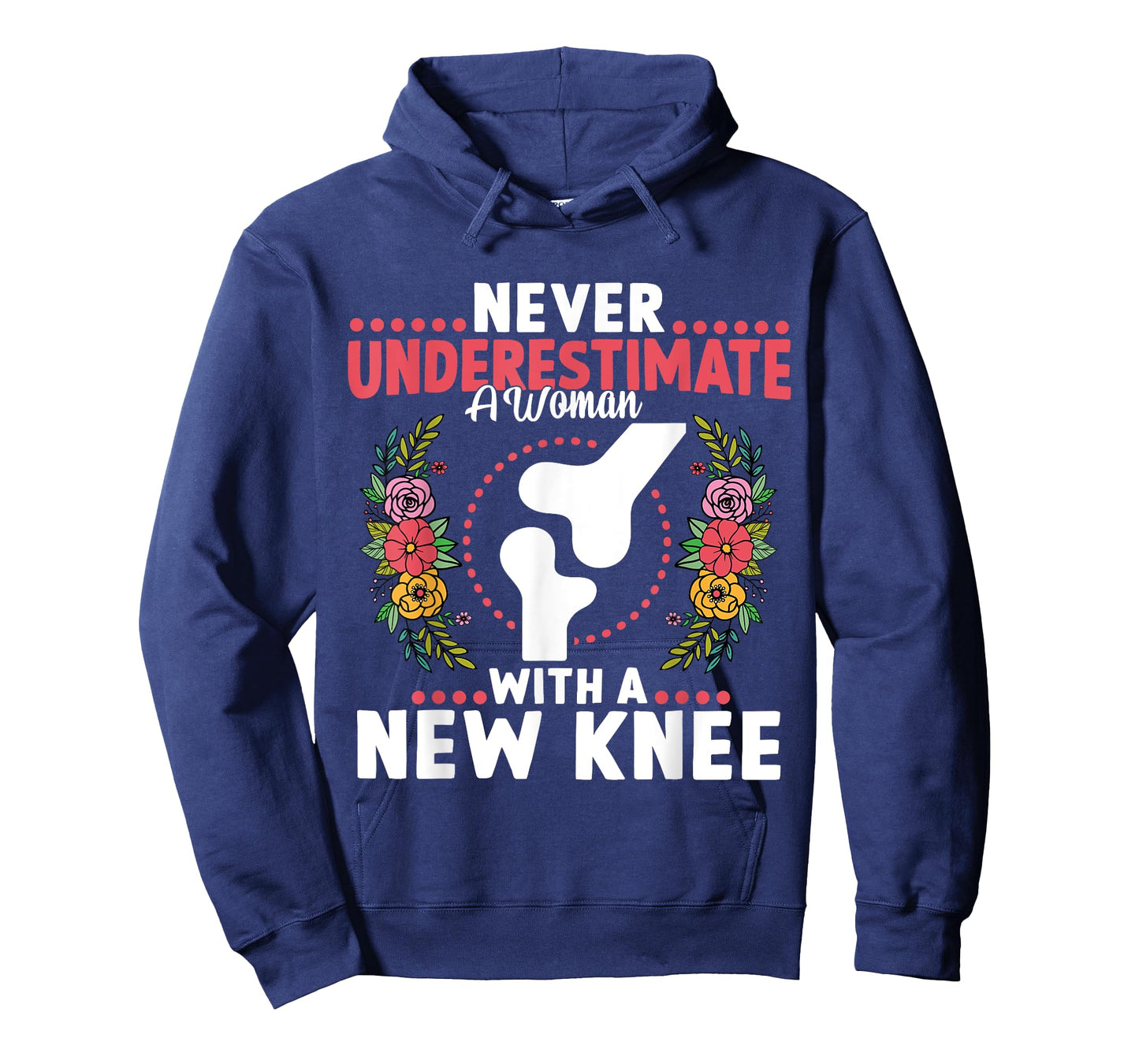 Never Underestimate A Women New Knee Replacement Surgery T-Shirt