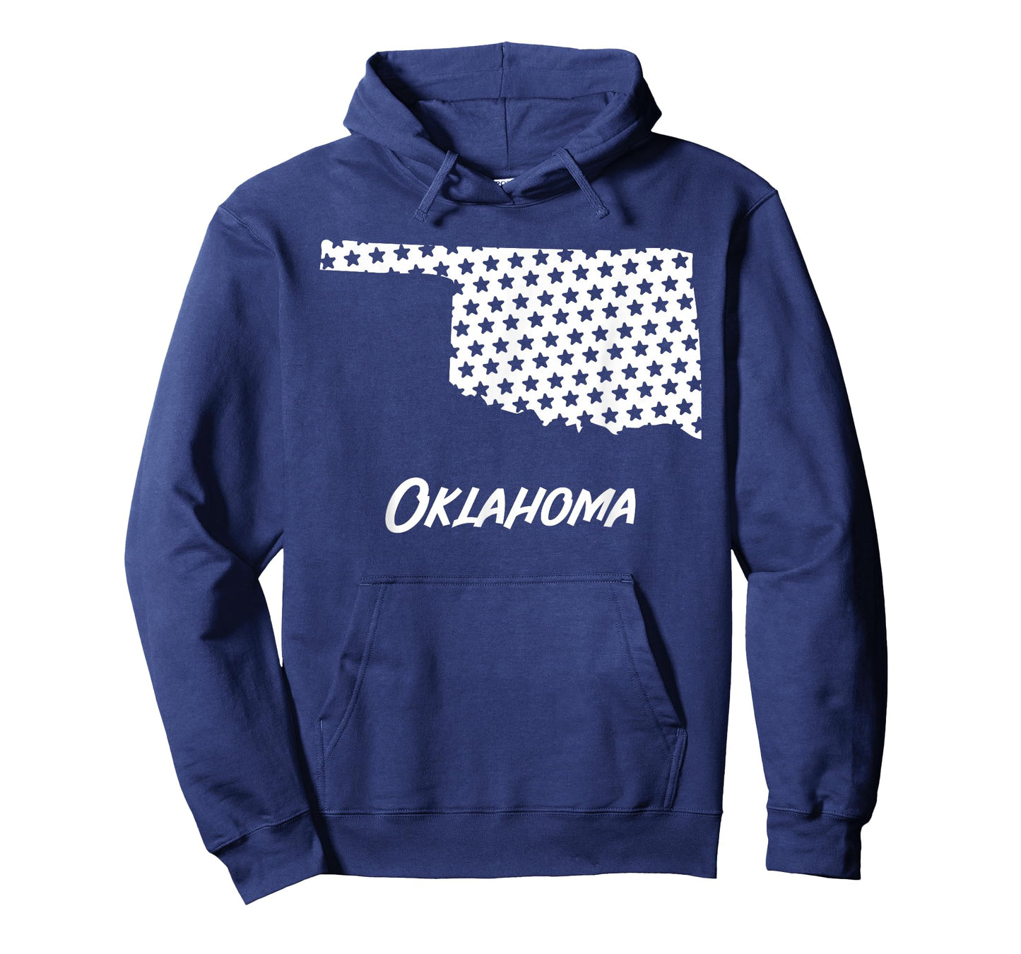 Oklahoma USA State Outline Stars Vintage Retro Design T-Shirt