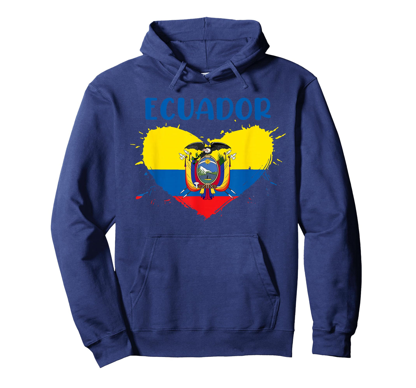 Patriotic Ecuadorian People Citizen Of Ecuador Equador Flag T-Shirt