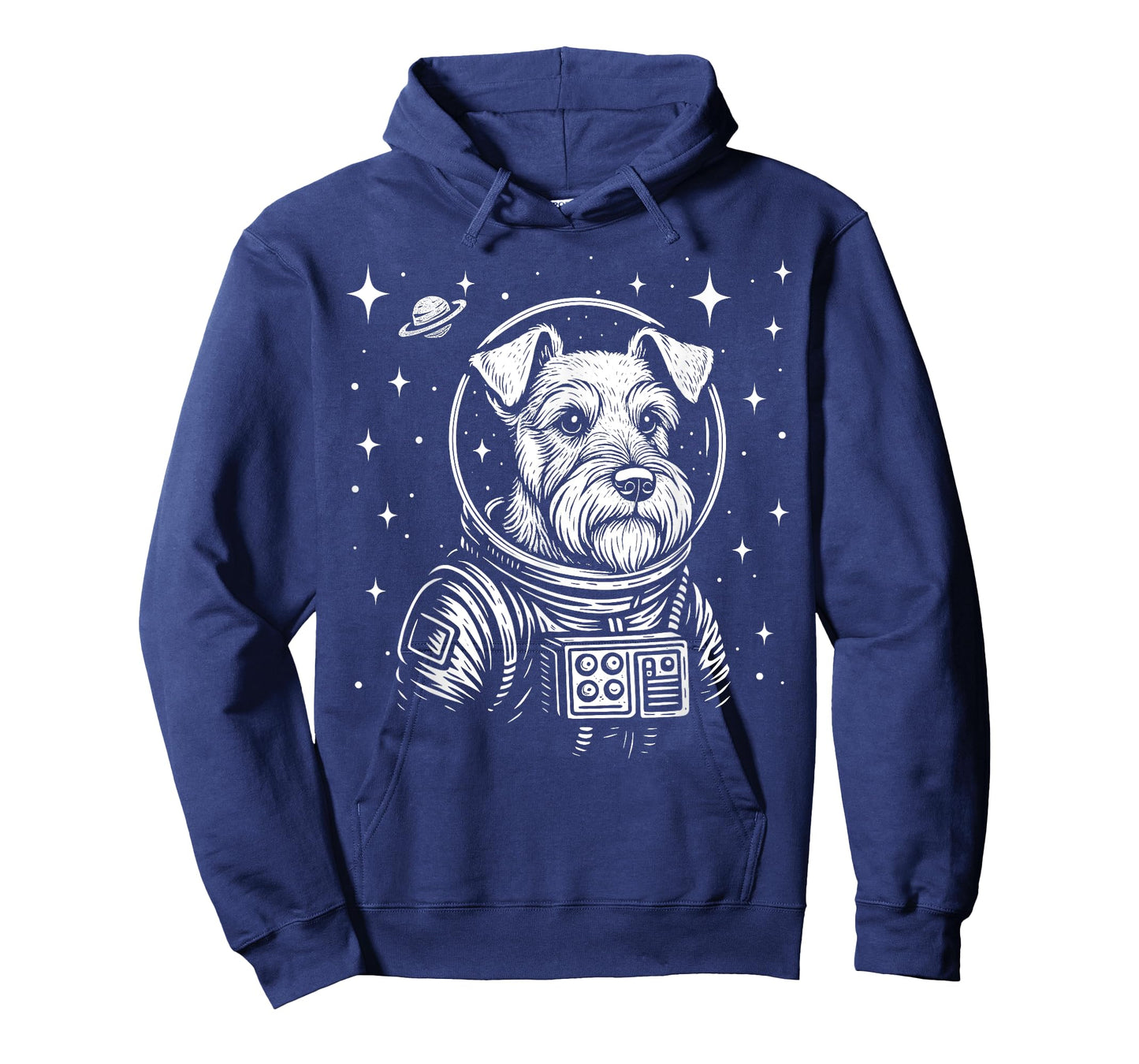 Astronaut Schnauzer Space Galaxy Dog Lovers T-Shirt