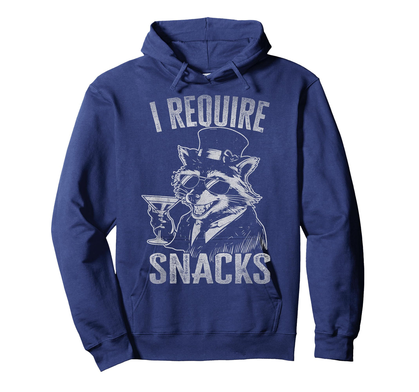Funny Raccoon Lovers Vintage Raccoon I Require Snacks T-Shirt