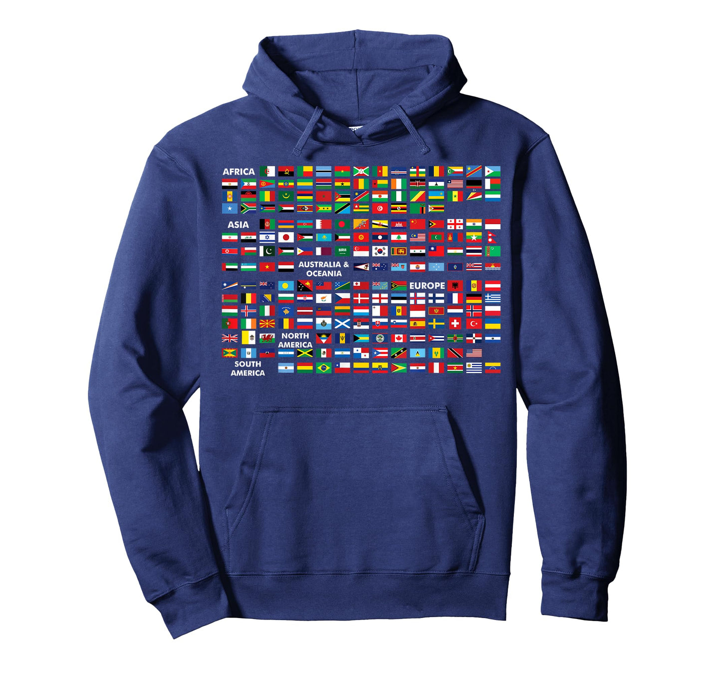 World Flags The Countries of the World International T-Shirt