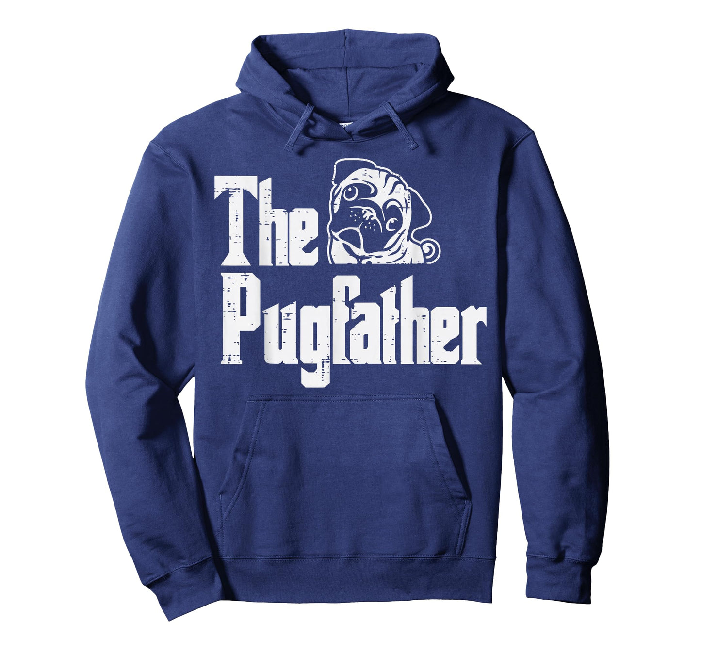 Fathers Day The Pug Father Pug Daddy Papa Fur Dad Dog Owner T-Shirt