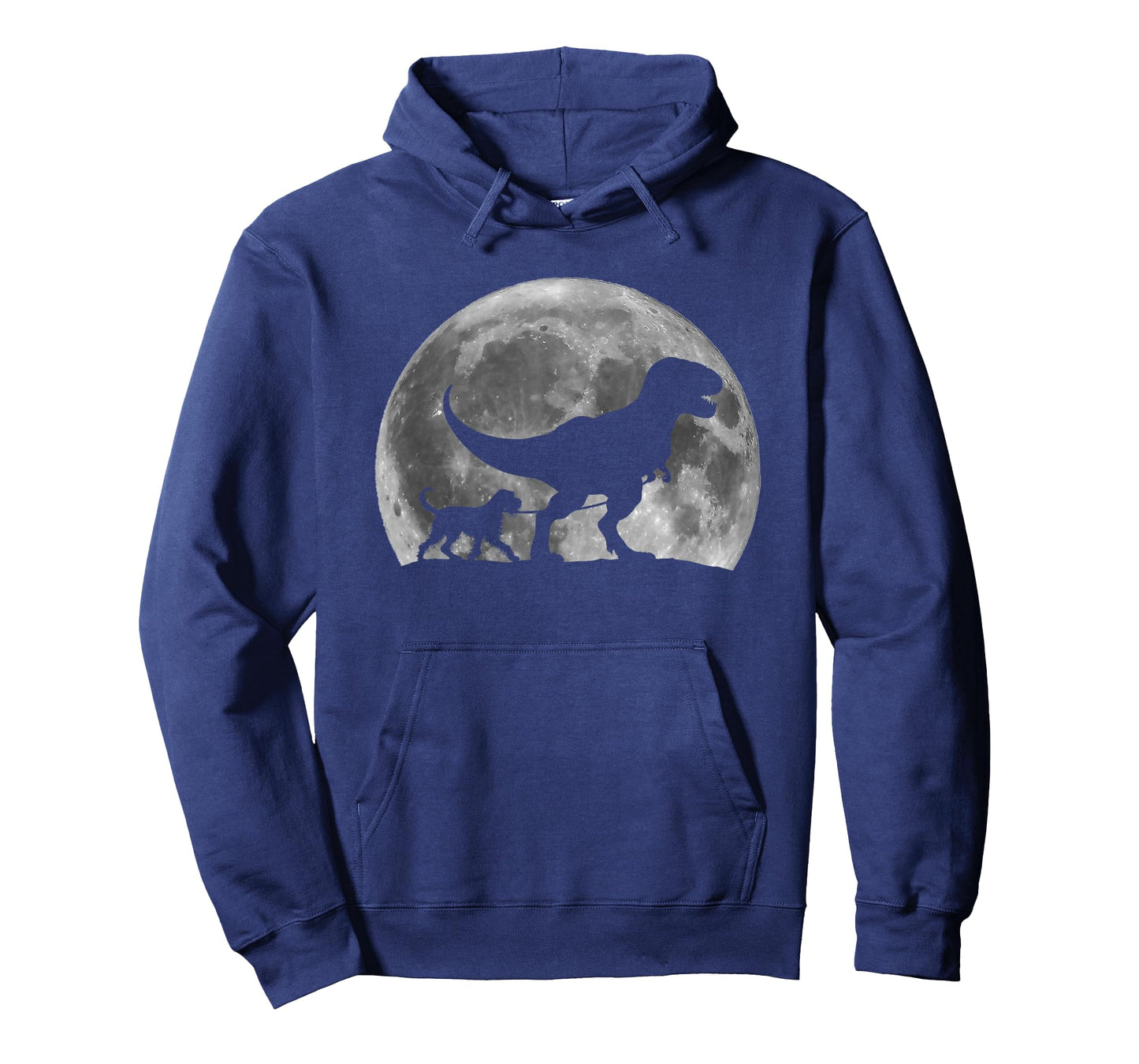 T Rex Walking a Dog Wirehaired Pointing Griffon Halloween Men Women Kids T-Shirt