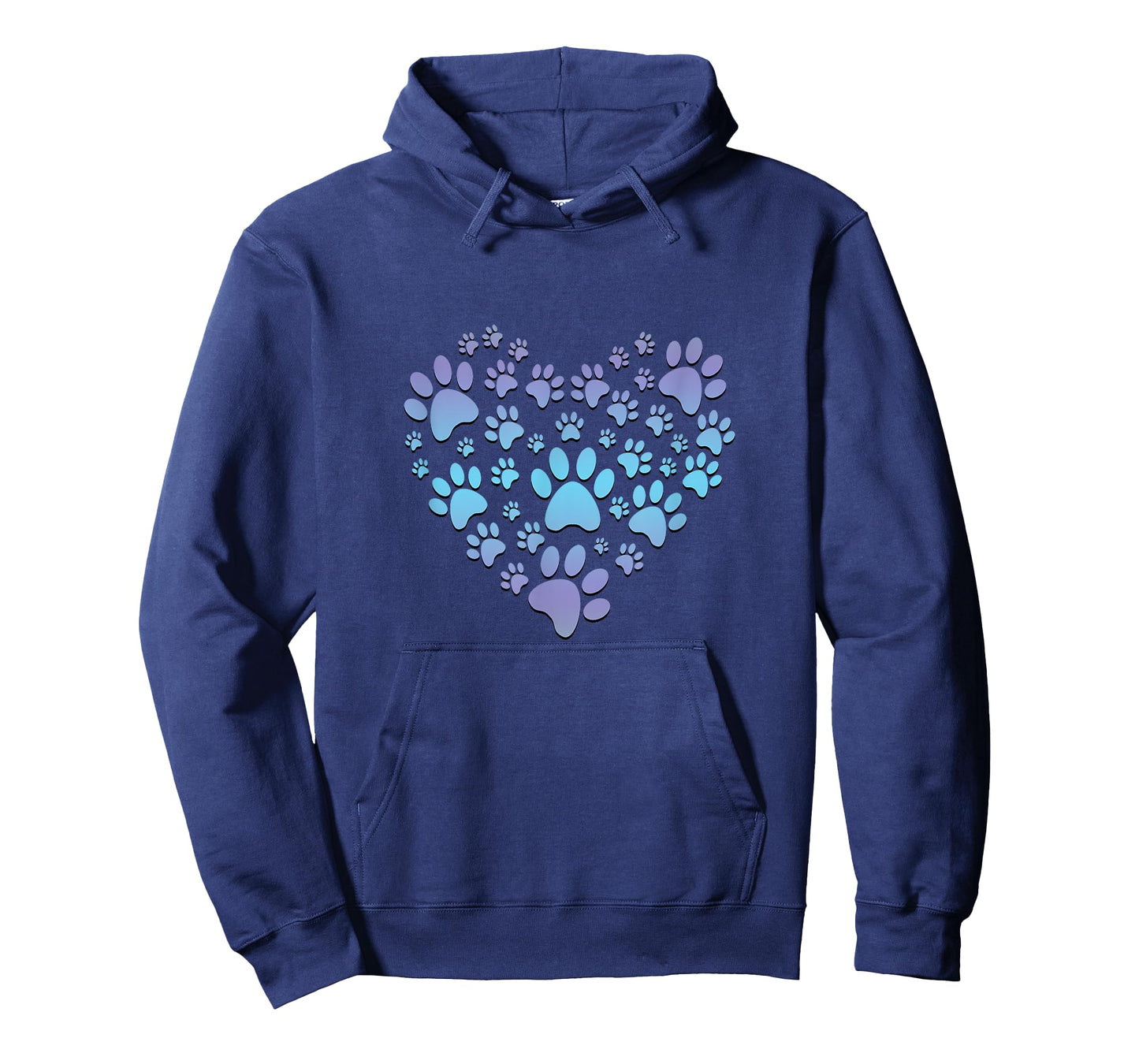 Paw Print Heartbeat T-Shirt Love Dogs T-Shirt