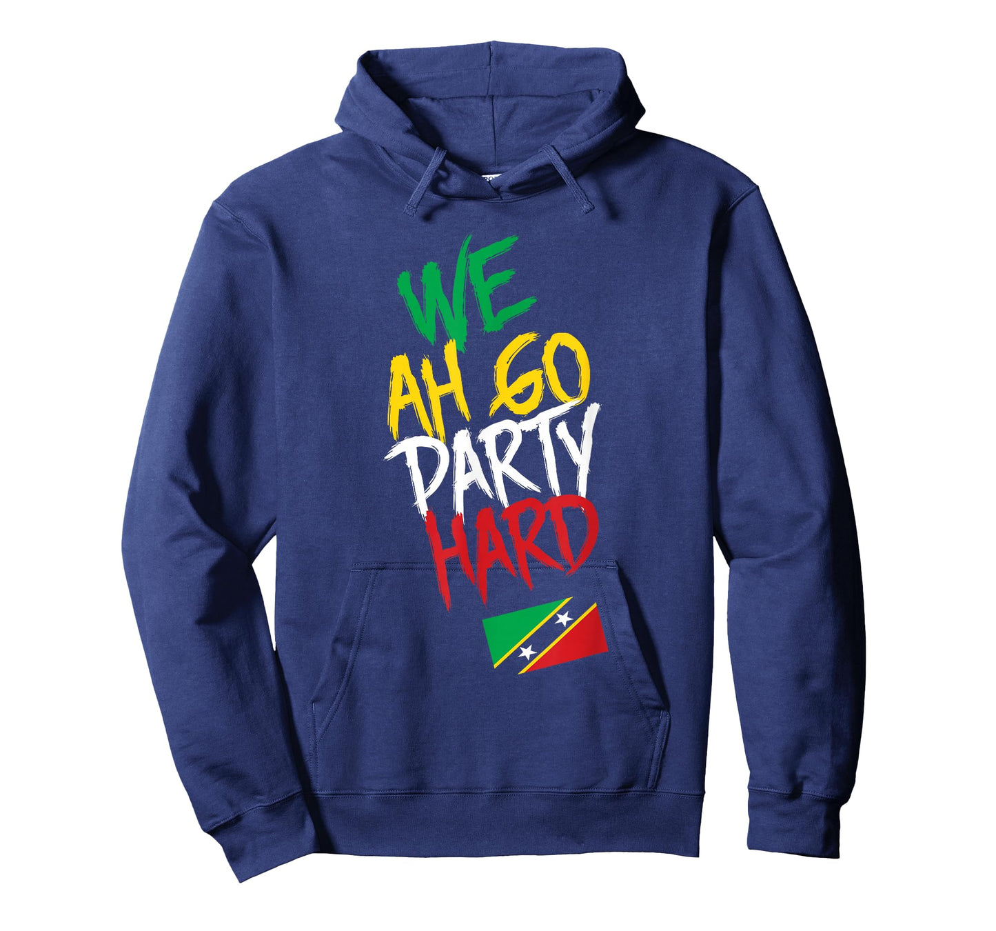 We Ah Go Party Hard Saint Kitts Caribbean Carnival T-Shirt