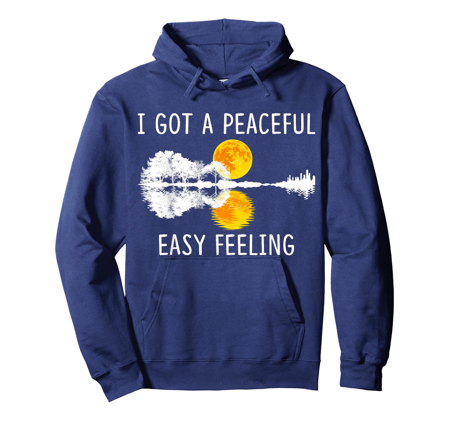 I Got An Easy Peaceful Feeling Tshirt Guitar Lake Shadow T-Shirt