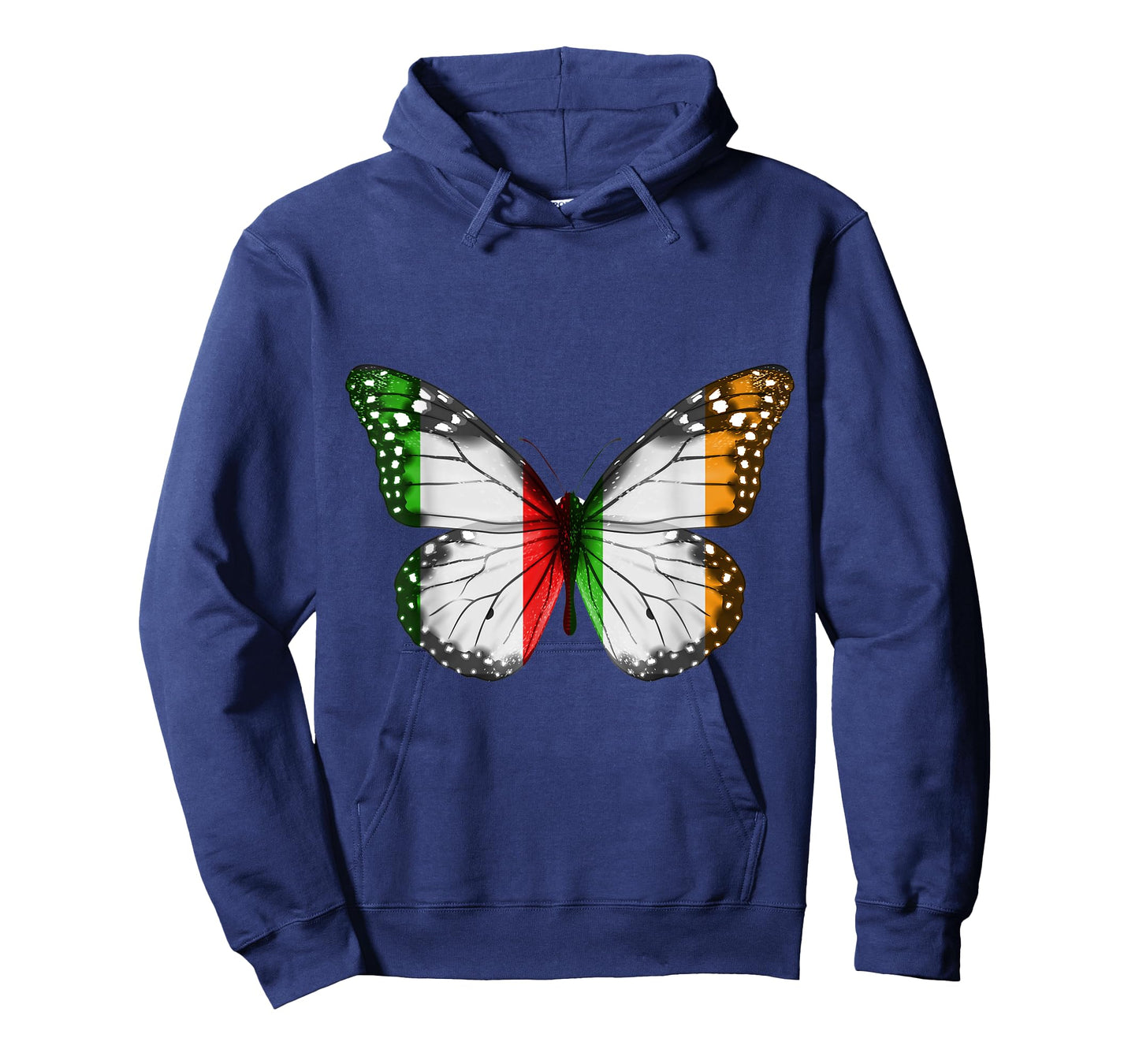 Italian Irish Flag Butterfly T-Shirt