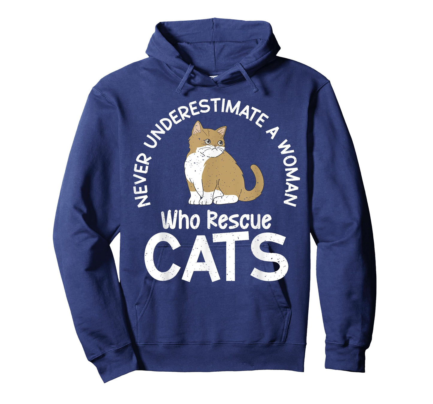 Never underestimate a Woman who Rescue Cats Rescue T-Shirt