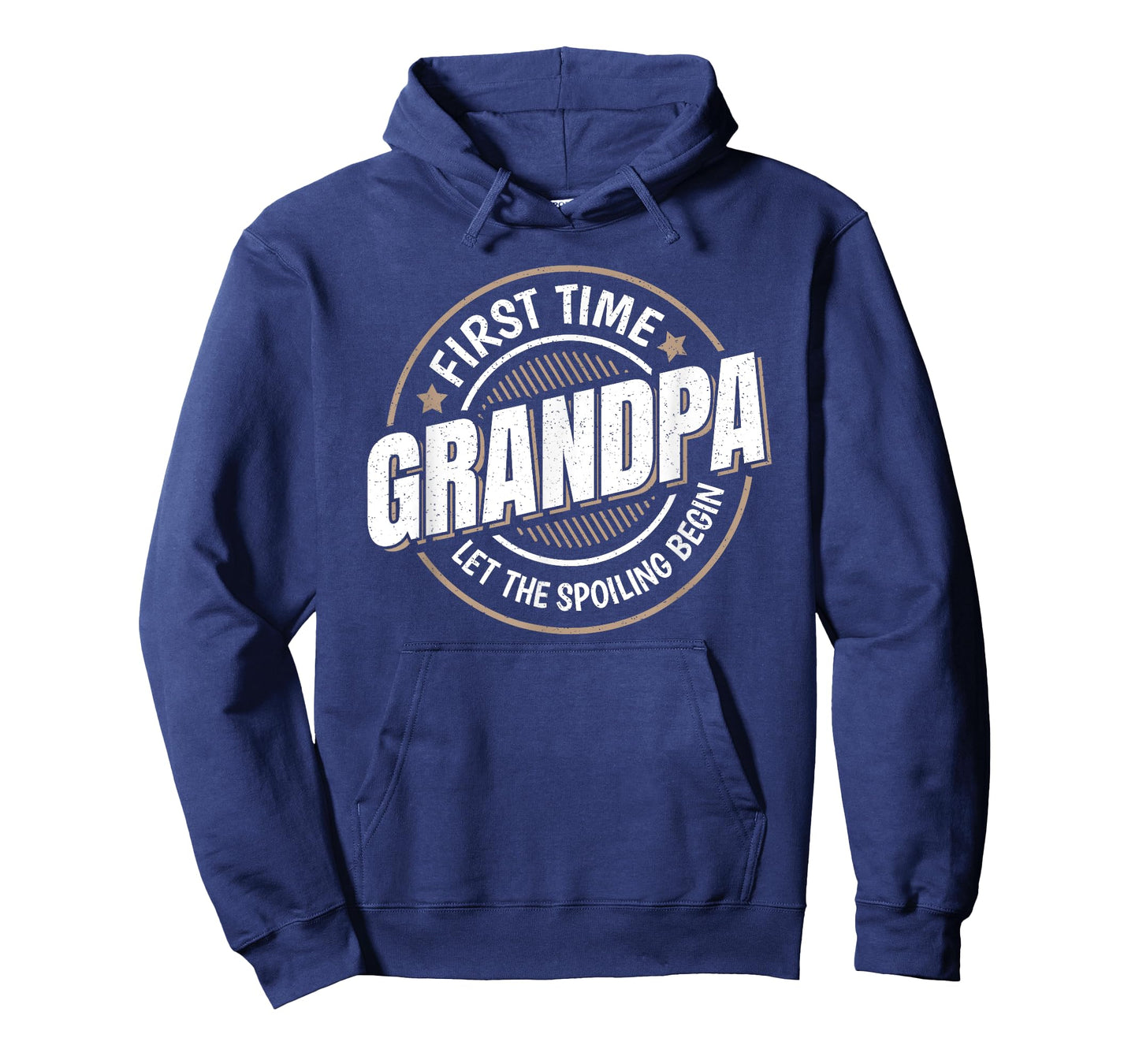 First Time Grandpa Funny Grandfather Grandkids Graphic T-Shirt