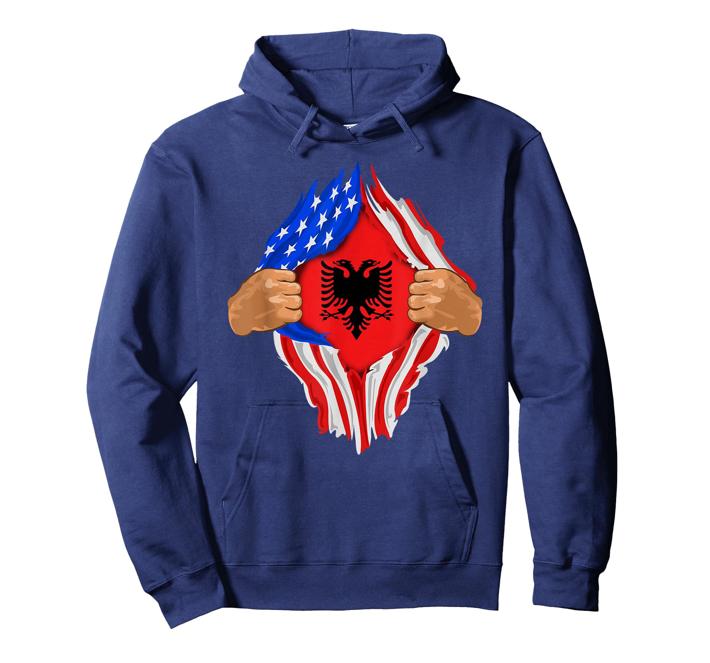 Albanian Blood Inside Me T-Shirt | Albania Flag Gift T-Shirt