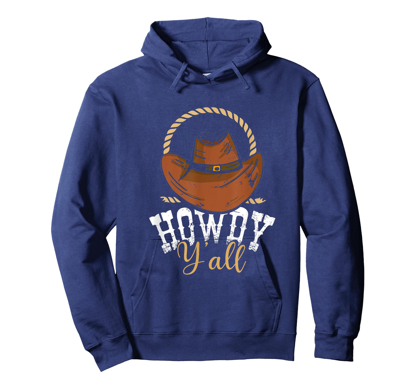 Howdy Y'all | Cowboy Hat Country | Wild West Western Rodeo T-Shirt