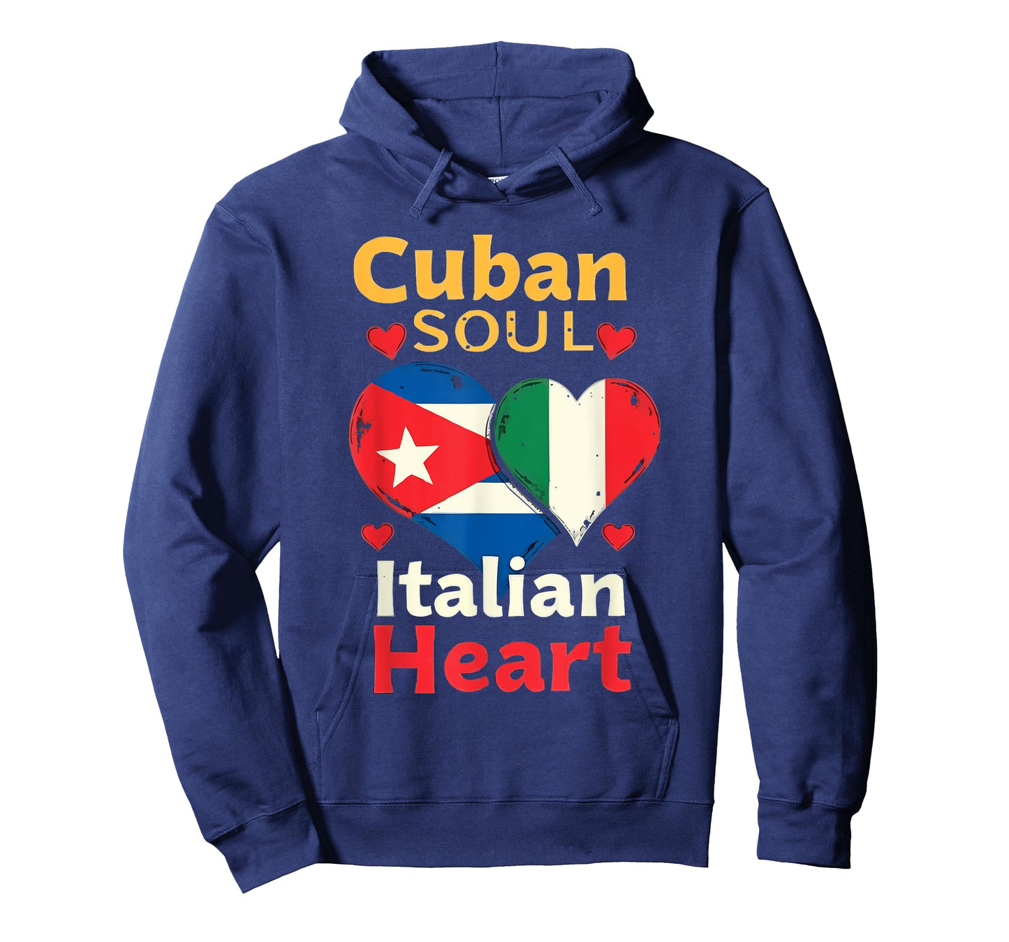 Half Cuban Half Italian Country Italy Flag Cuba T-Shirt