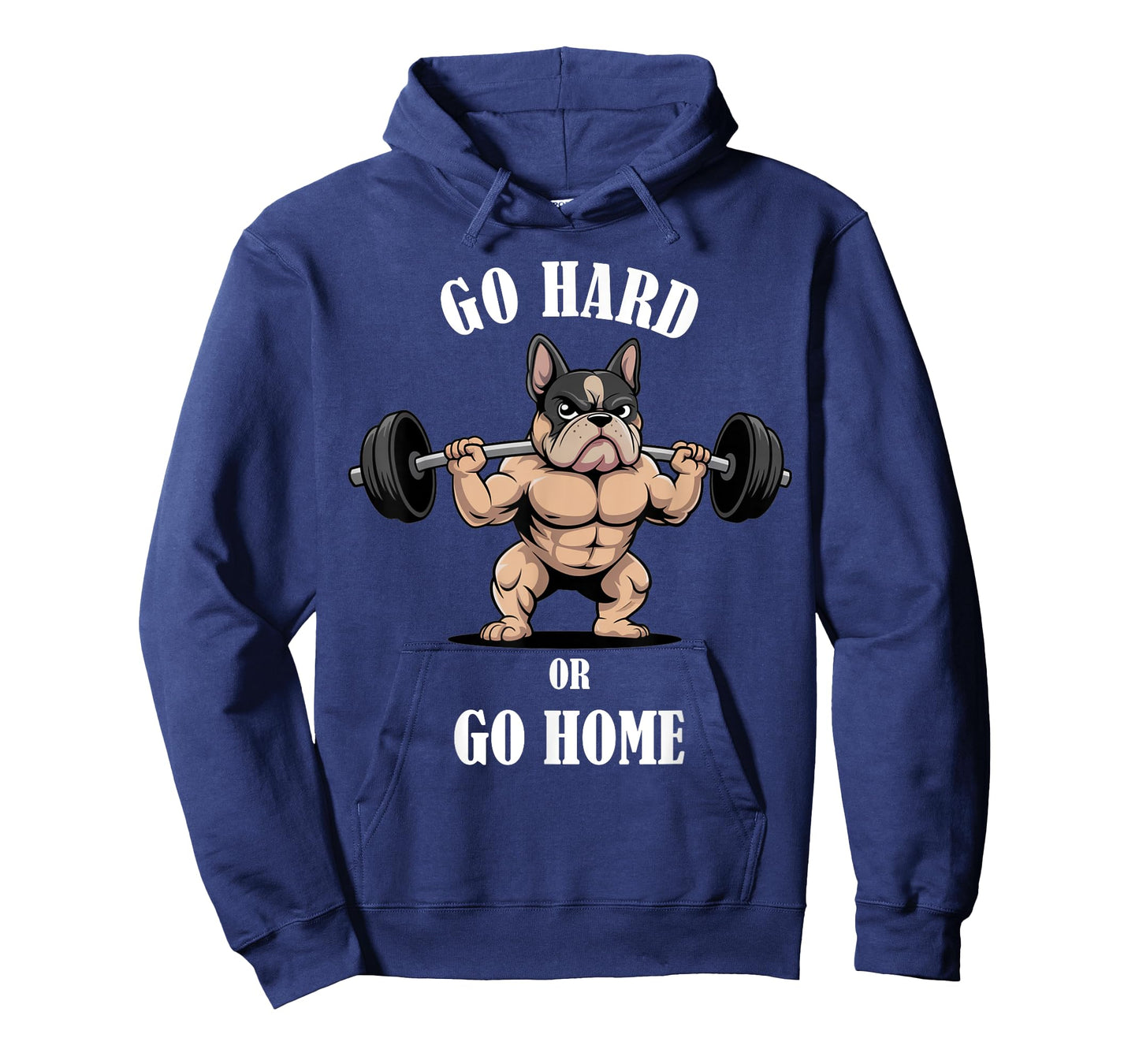 French Bulldog Fitness Shirt Bulldog Squats Weightlifting T-Shirt