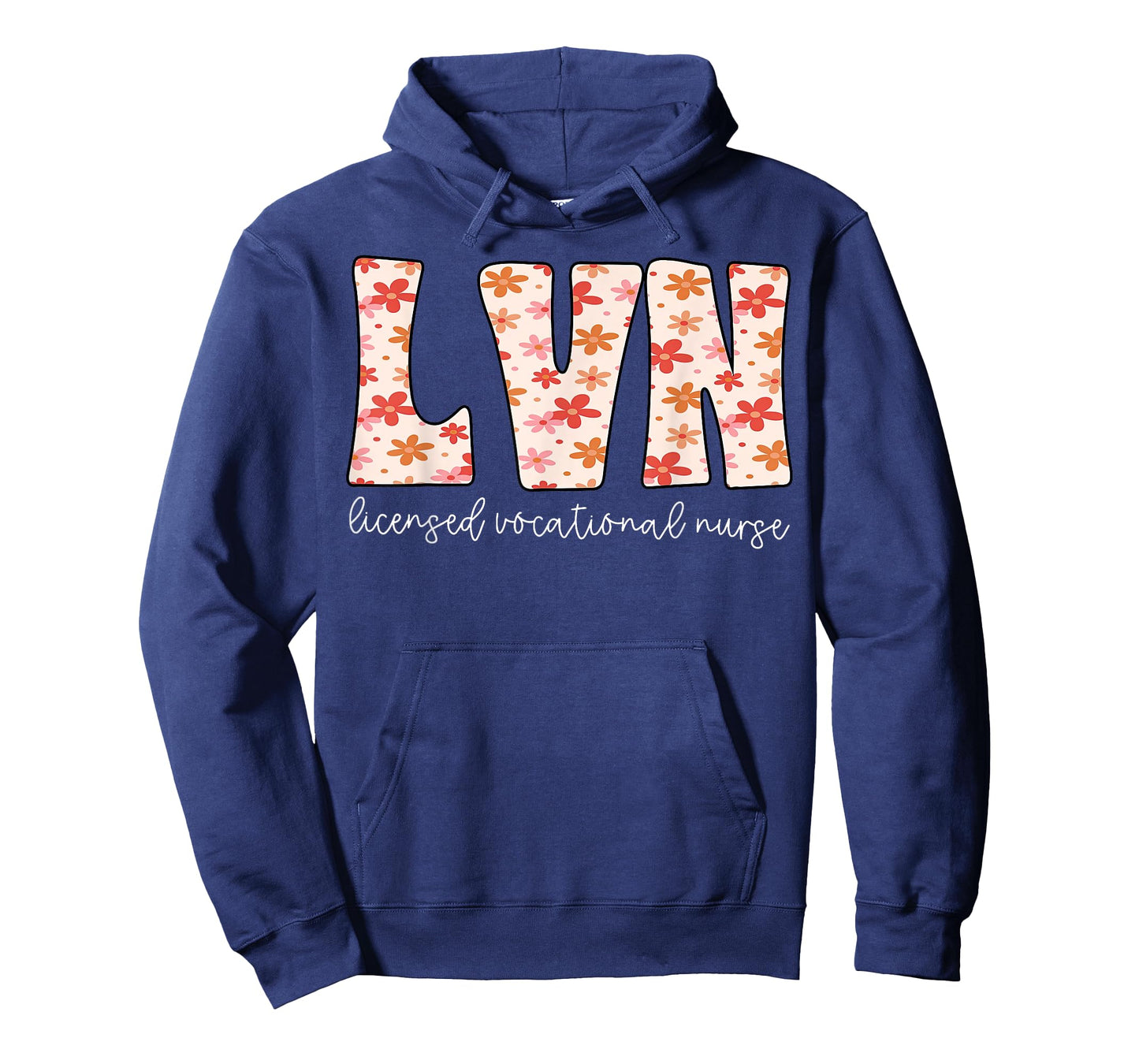 Daisy Floral Licensed Vocational Nurse LPN LVN Registered T-Shirt