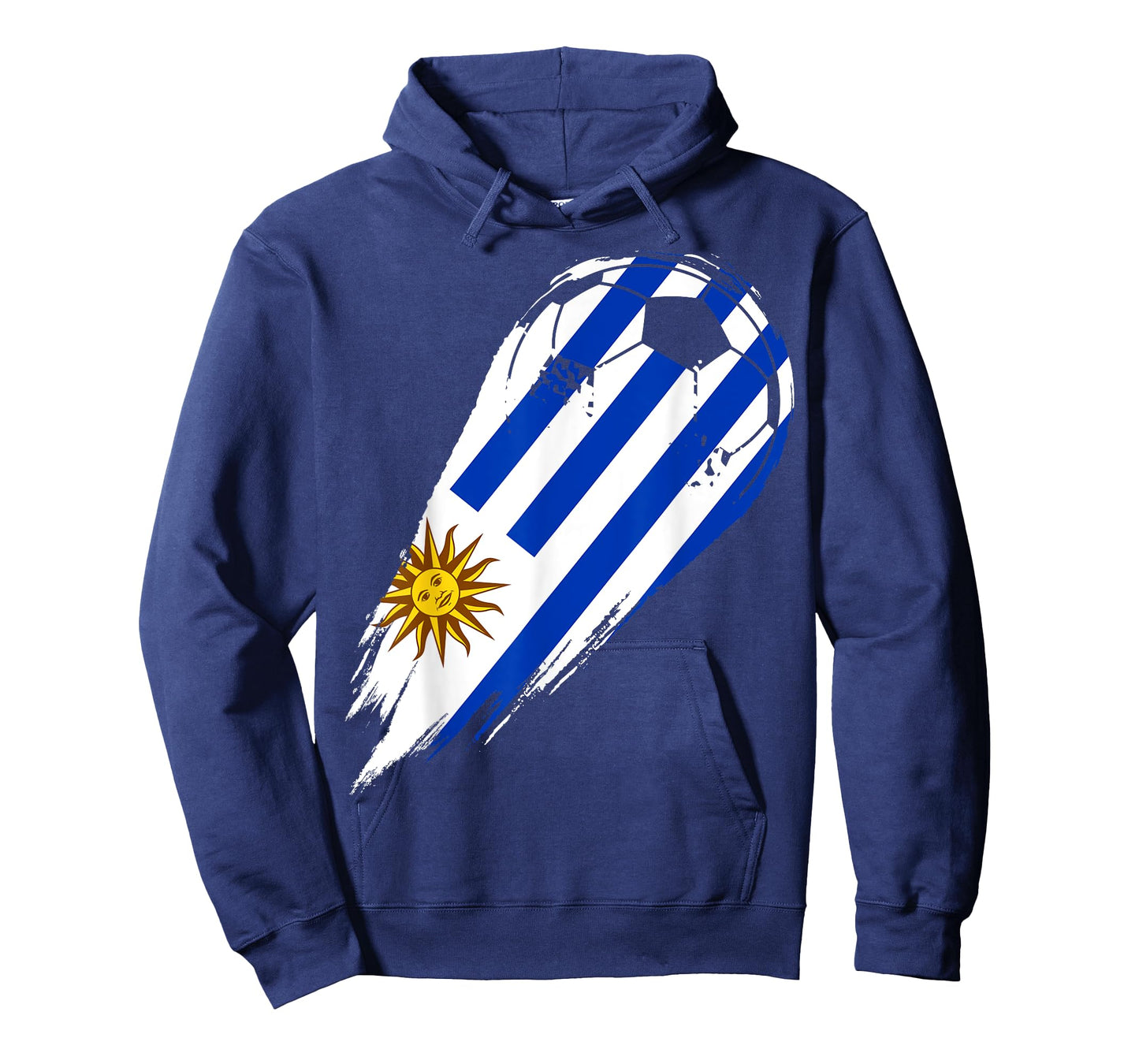 Soccer with flag of Patriotic Uruguay T-Shirt for Women Girls Kids Men