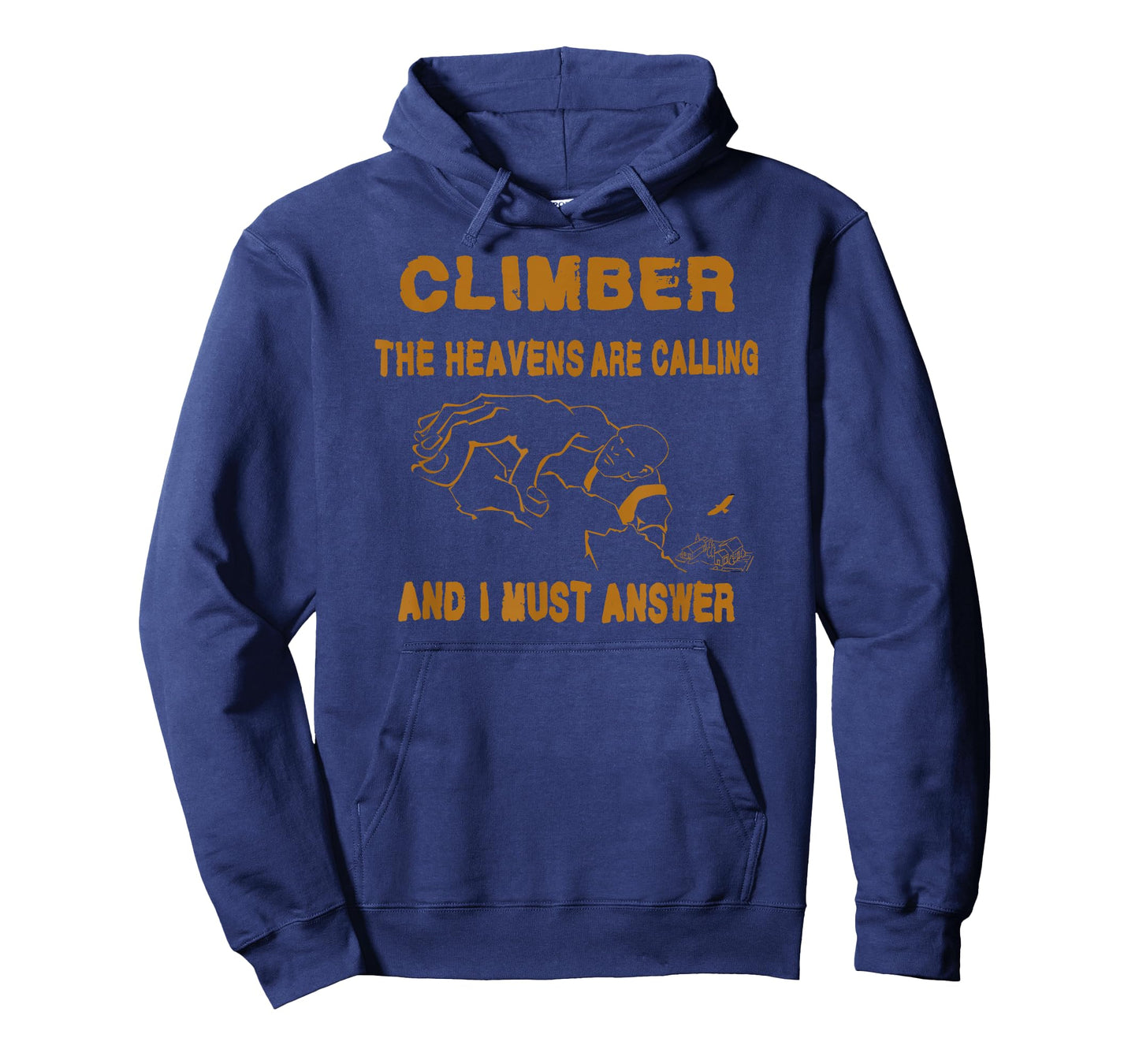 Free Climber Cragsman Rock Climbing Mountaineer T-Shirt