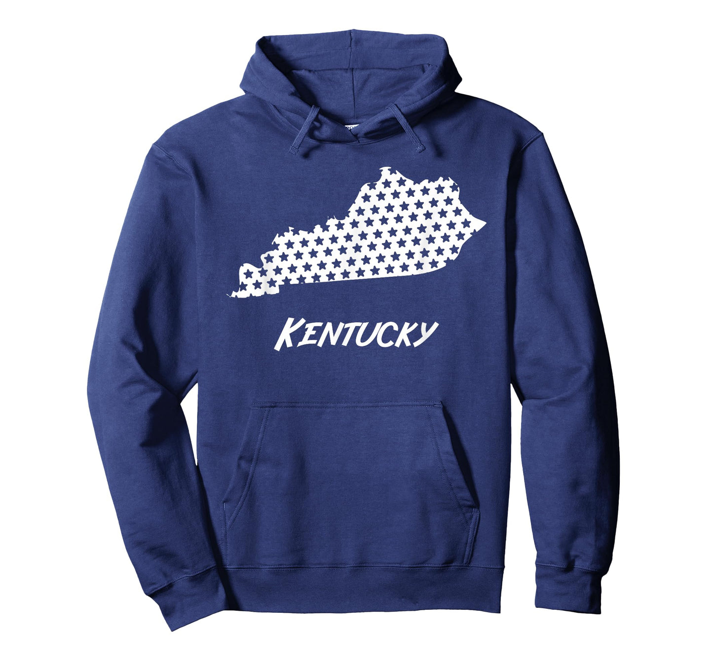 Kentucky USA State Outline Stars Vintage Retro Design T-Shirt
