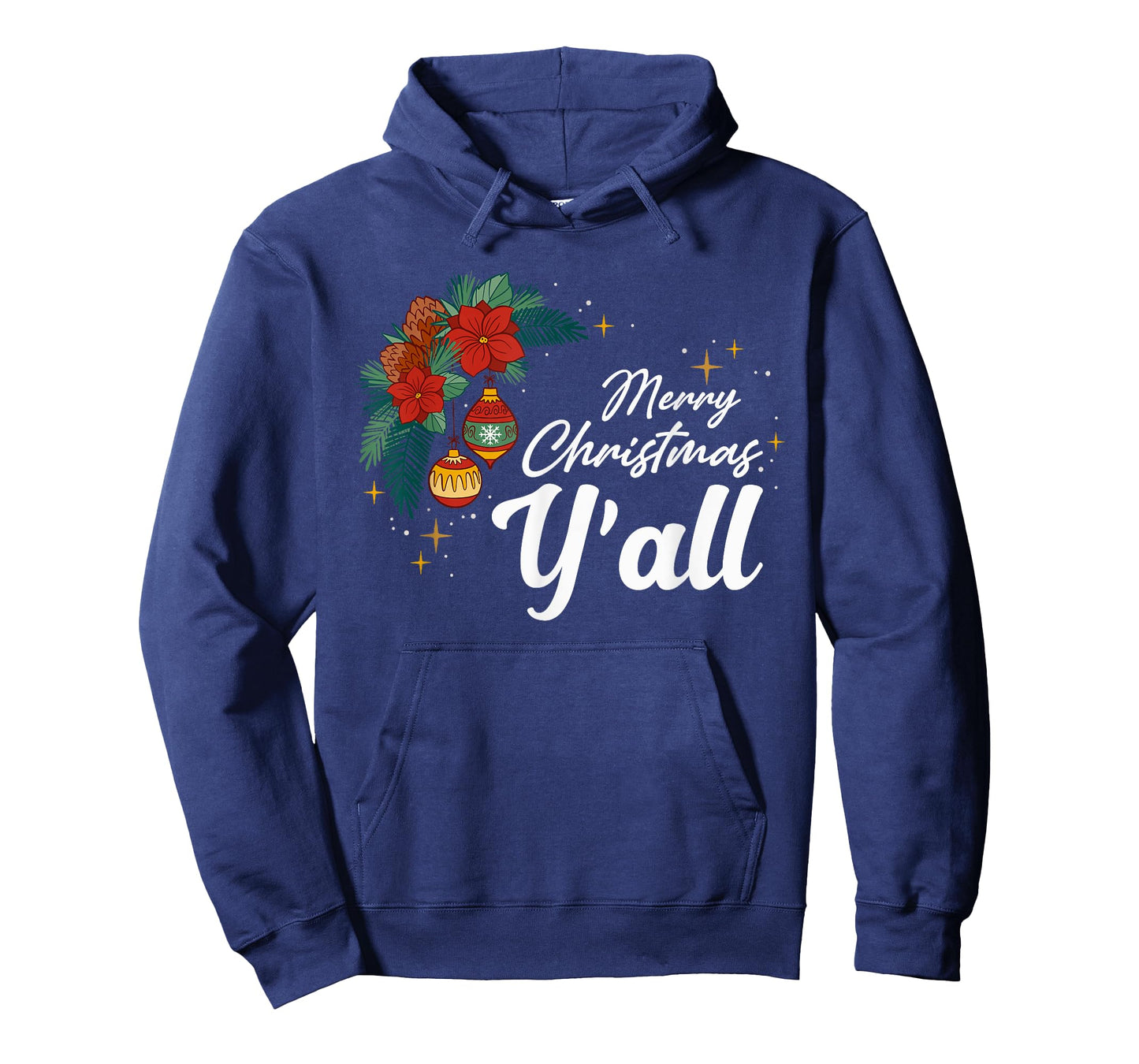 Merry Christmas Y'all Funny Country Southern Xmas Holiday T-Shirt