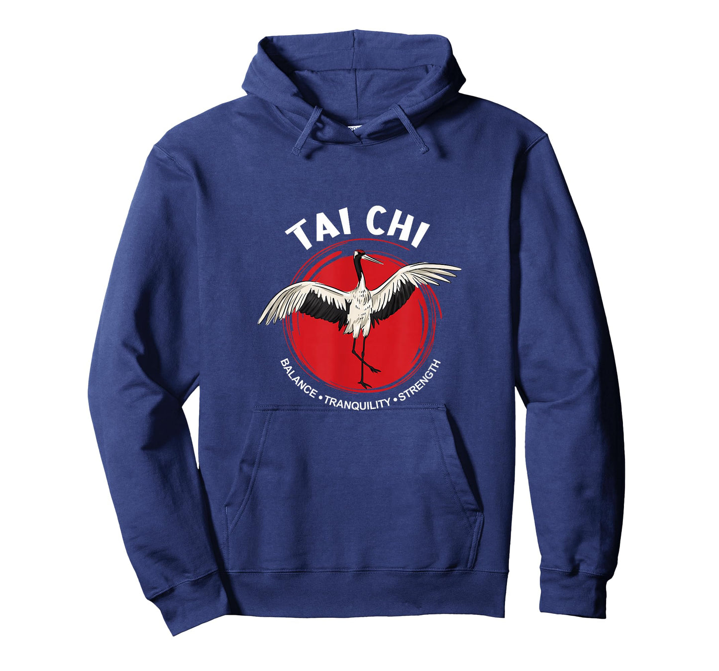 Tai Chi Crane Balance Tranquility Strength - Qigong Tai Chi T-Shirt