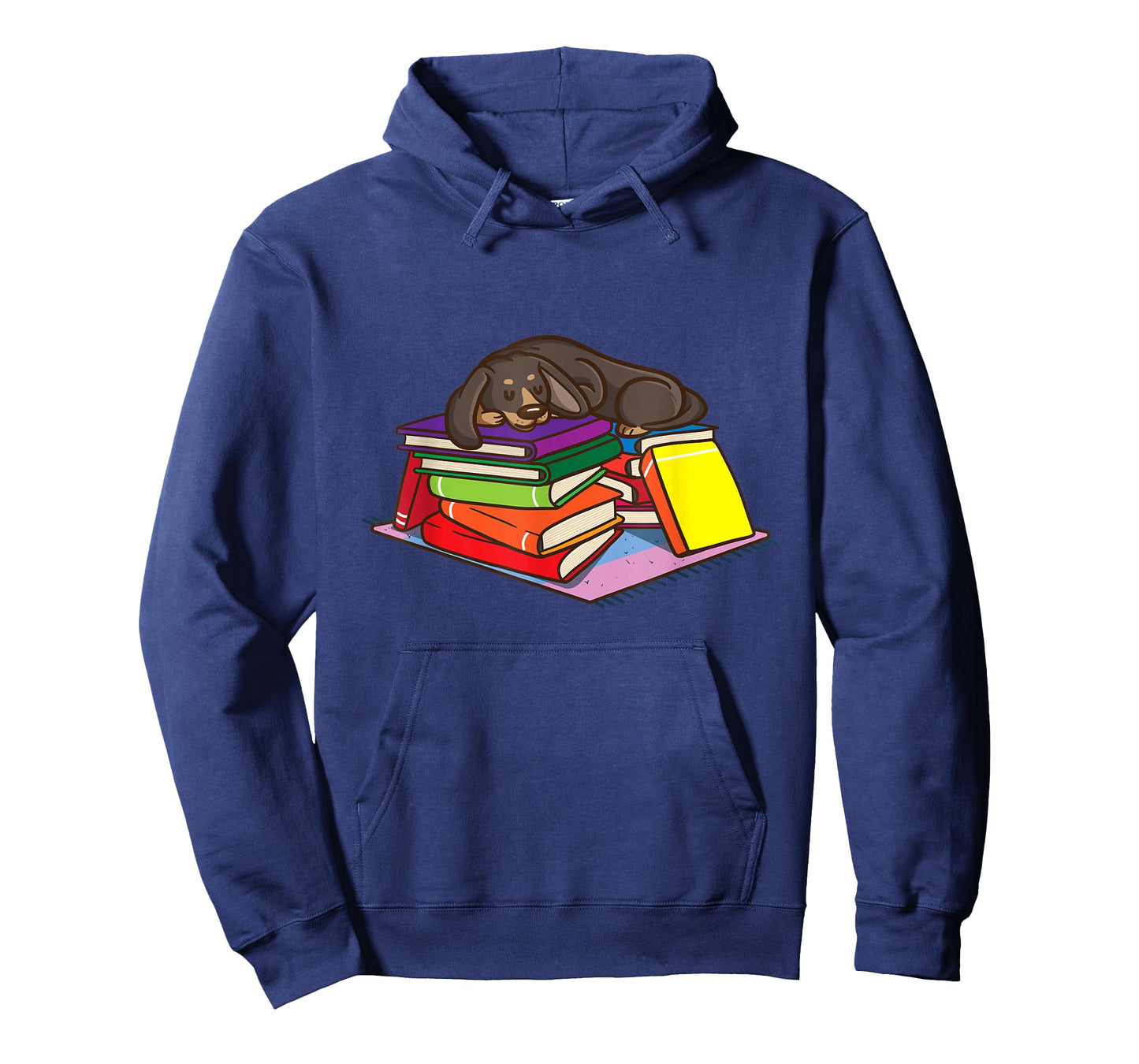 Dachshund Book Reading Lovers Gift Bookworm Girls Teachers T-Shirt