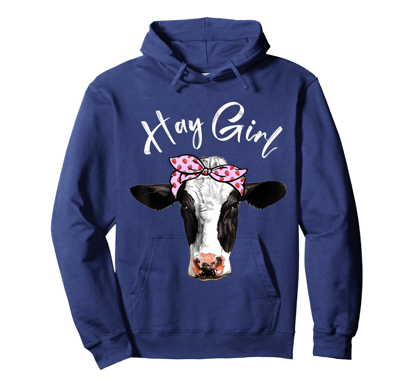 Hay Girl Farmer Cattle Strawberry Cow Heifer Farm Lovers T-Shirt