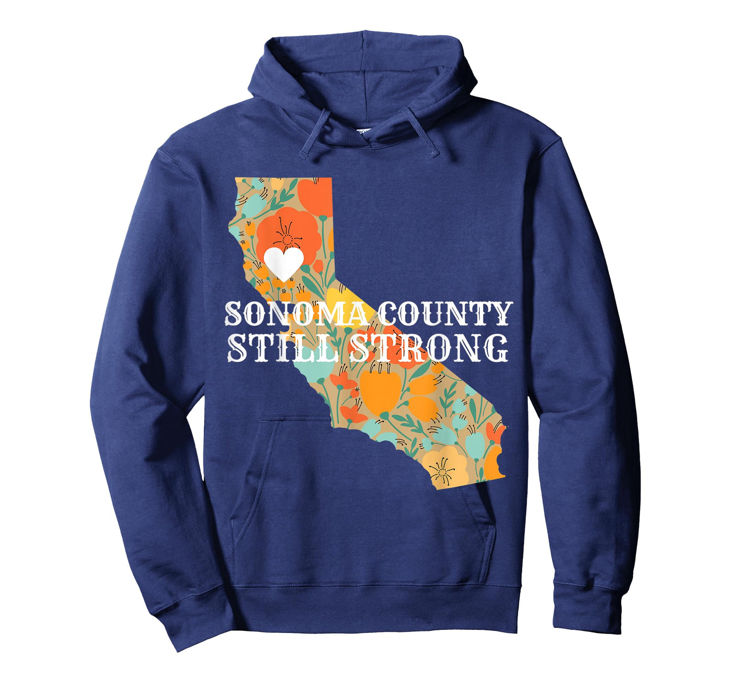 Sonoma County Still Strong Anniversary Fire T-Shirt