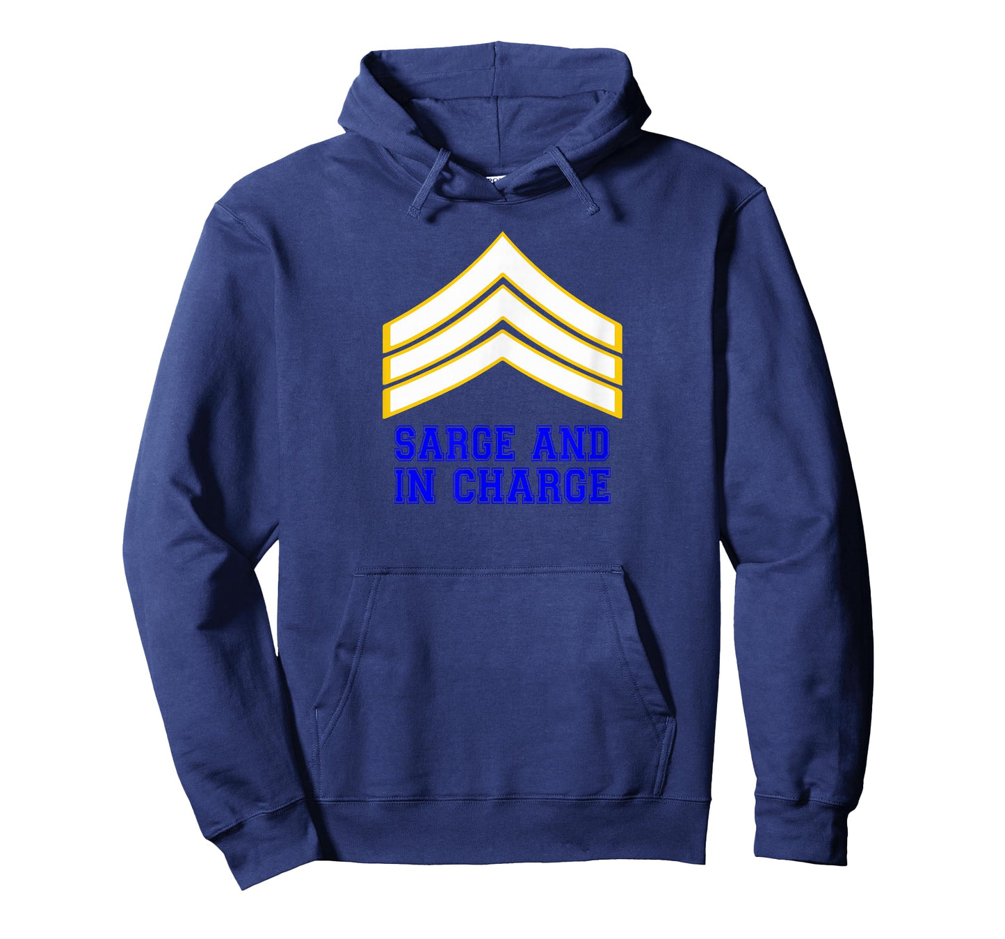 Sarge And In Charge Funny Officer T-Shirt T-Shirt