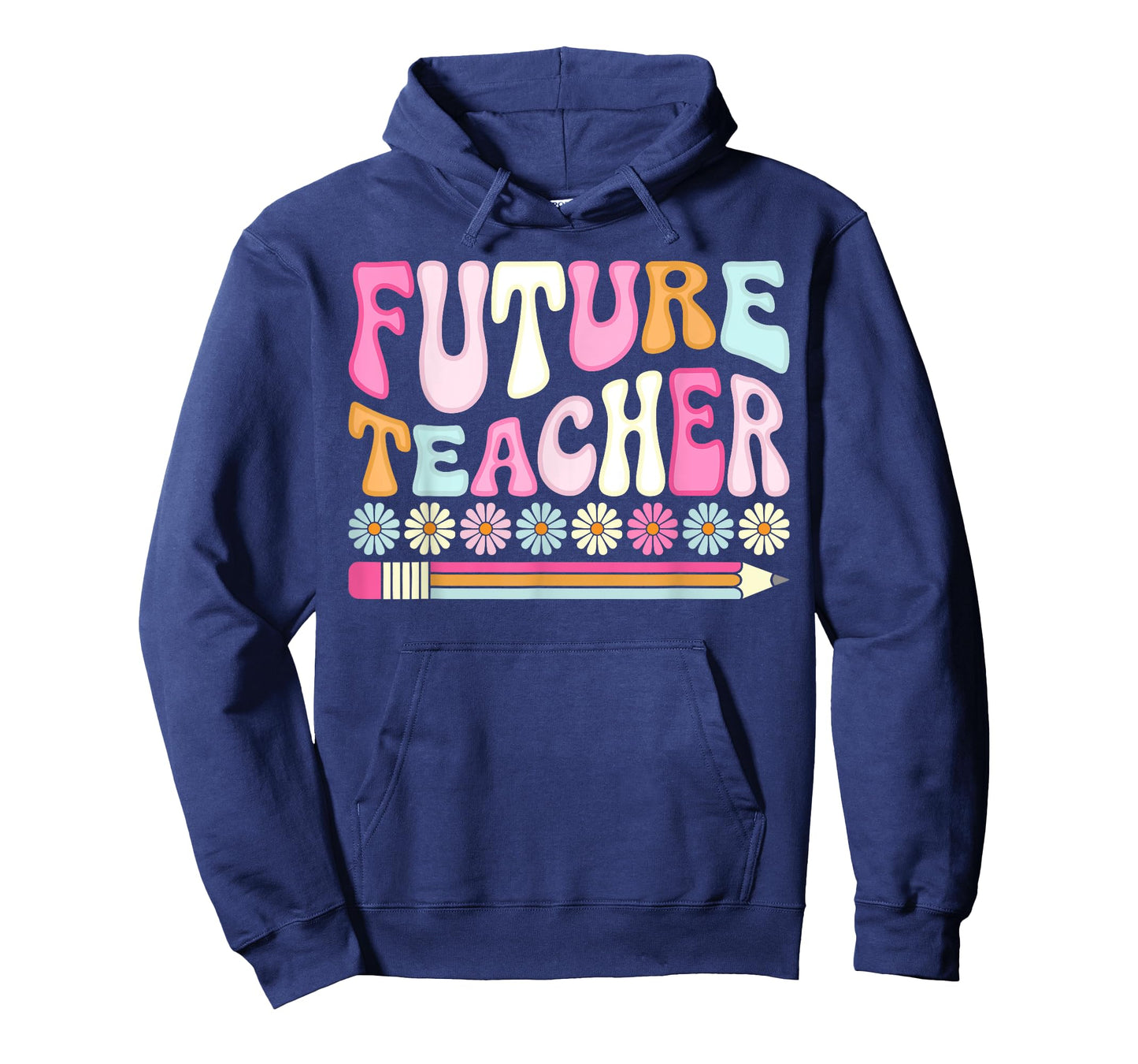 Groovy Future Teacher Student Graduation Teacher In Progress T-Shirt