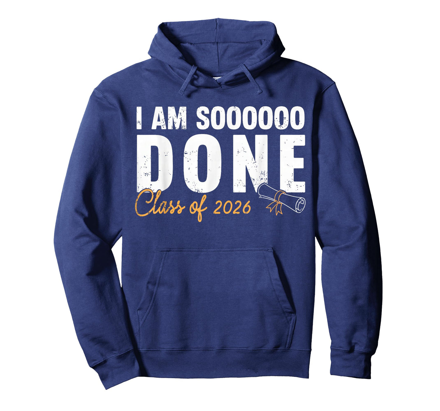 I'm Sooo Done Class of 2026 Senior Graduation Grad Party T-Shirt