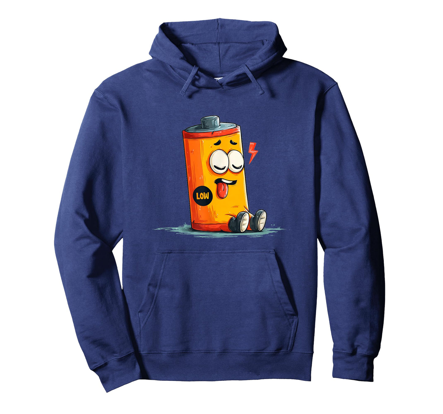 Funny Powerless Battery Costume for Low Energy Lovers T-Shirt