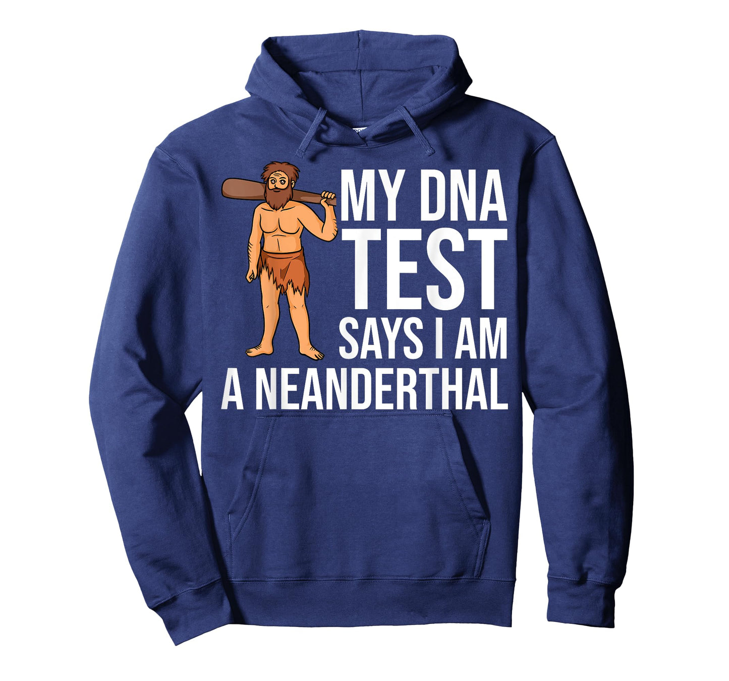 Neanderthal Dna Test Gift Caveman Woman Skull T-Shirt