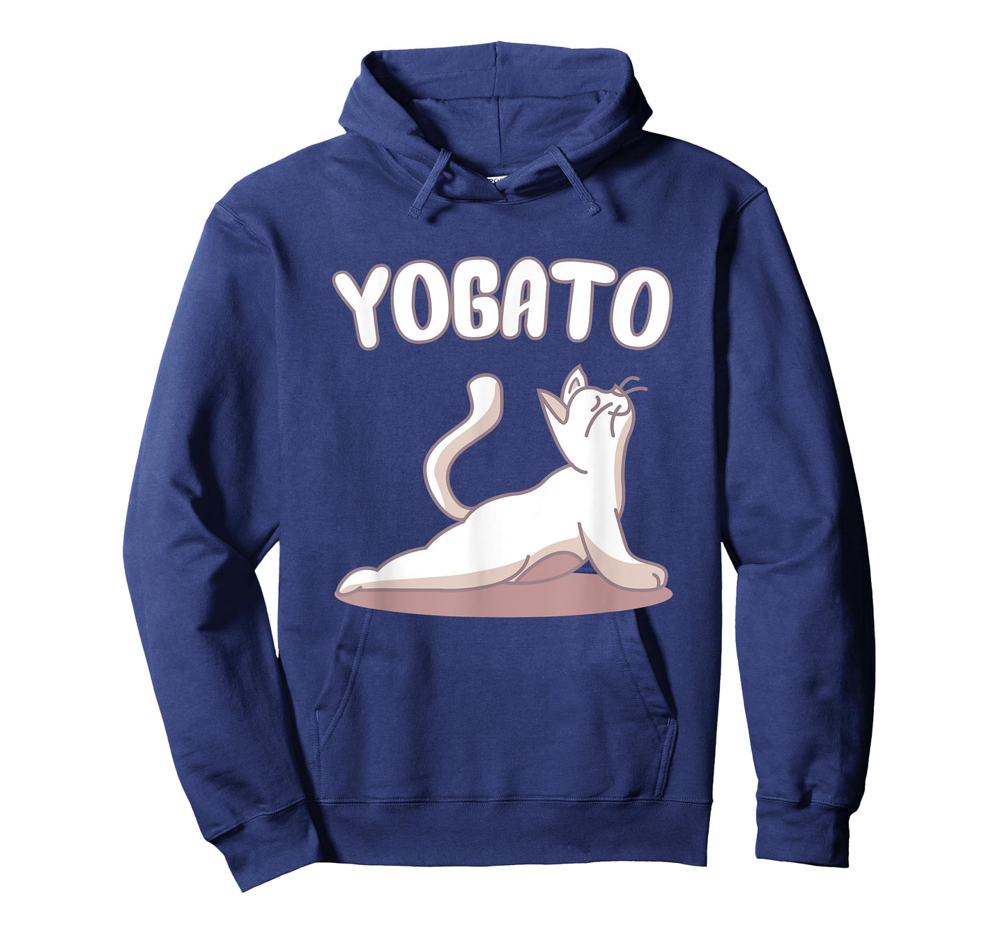 Funny Yoga Cat In Spanish Gato Yogato Doing Cobra Yoga Pose T-Shirt for Men Women Kids