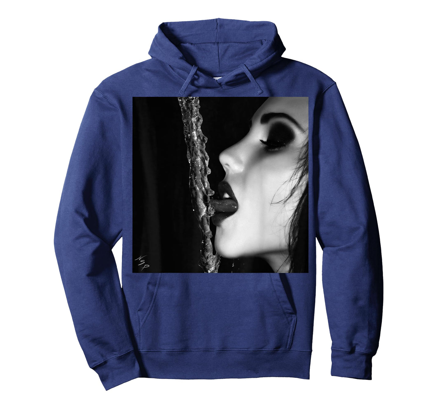 Men's Shirt with Girl On It - Sexy Face, Lips, Tongue T-Shirt