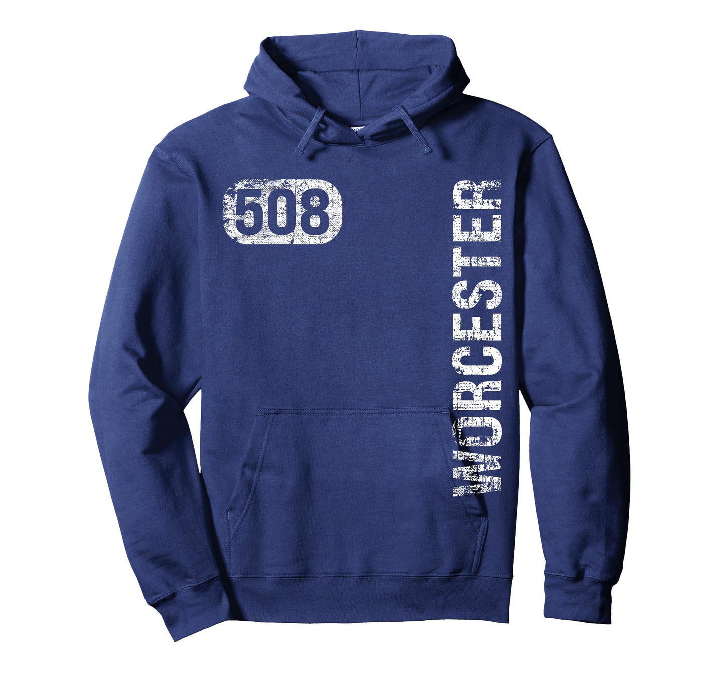 Worcester Massachusetts 508 Area Code Vintage Retro T-Shirt