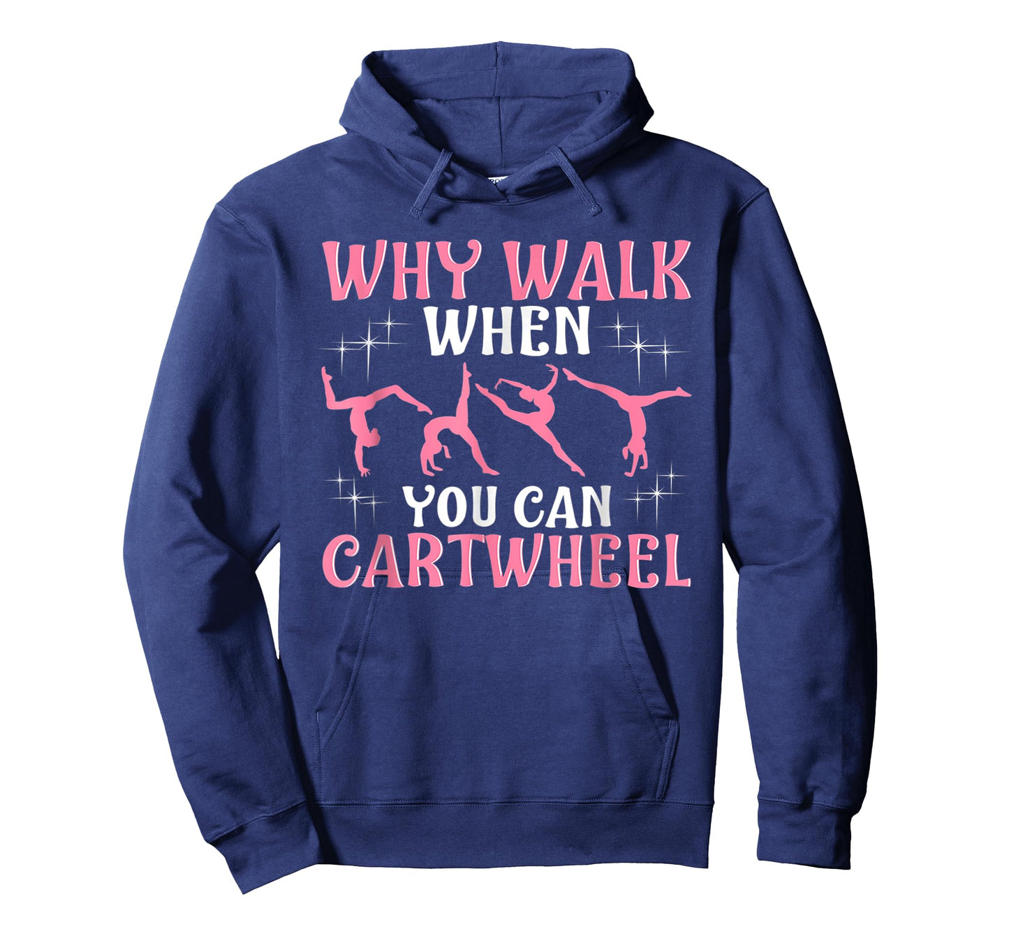 Funny Gymnastics Gymnast Gift For Girls Women Cool Cartwheel T-Shirt