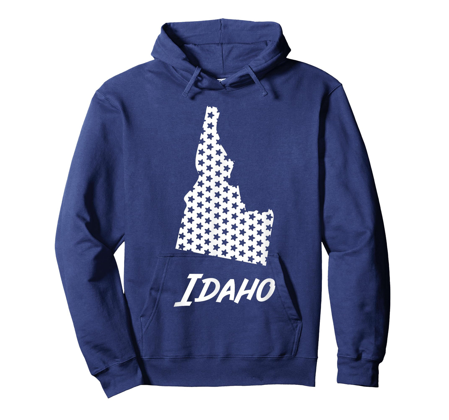 Idaho USA State Outline Stars Vintage Retro Design T-Shirt