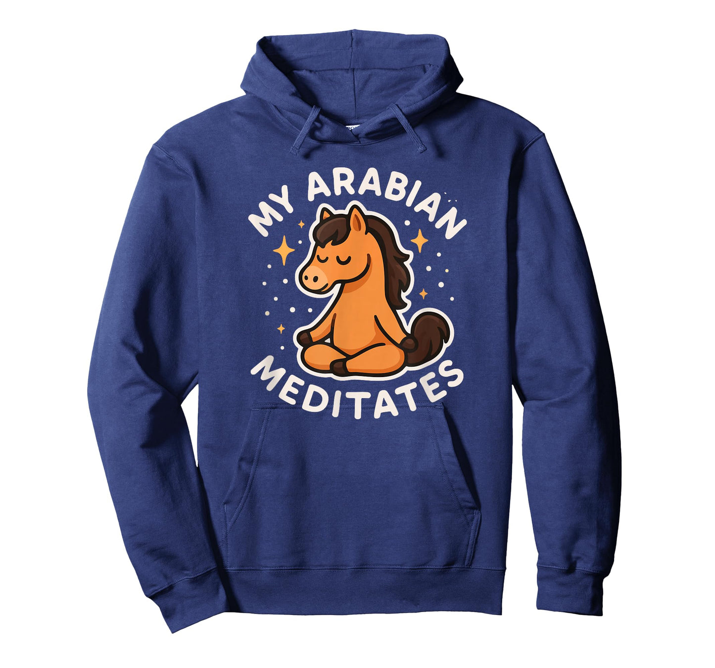 My Arabian Horse Meditates Cute Funny T-Shirt