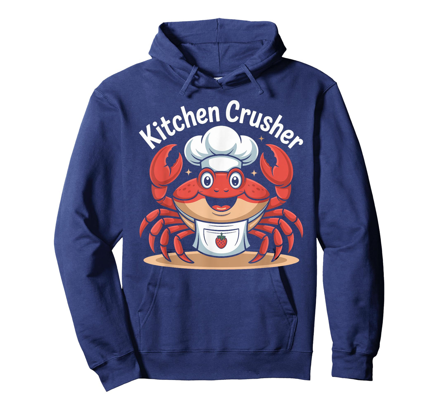Kitchen Crusher Chef Job Enthusiast Crab Fun T-Shirt