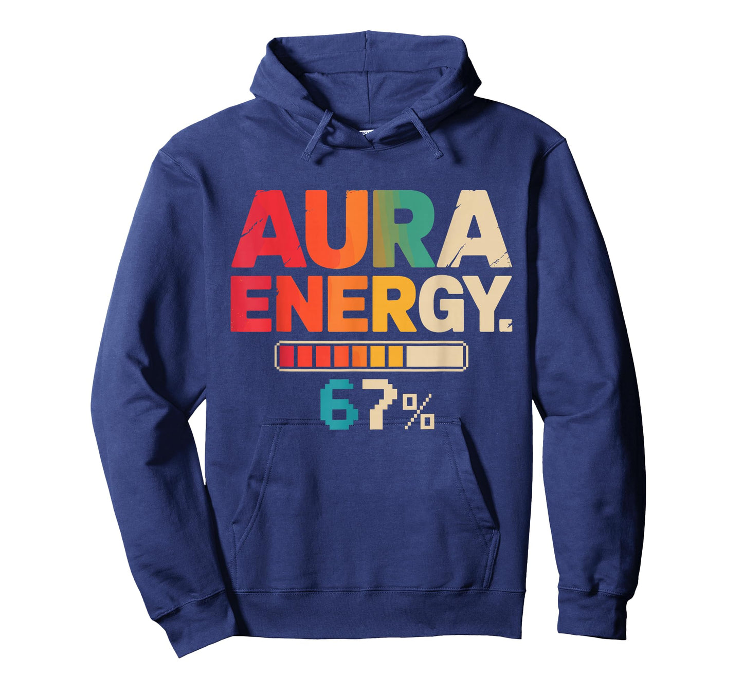 Aura Energy at 67 Six Seven Funny Gen Alpha Slang Meme T-Shirt