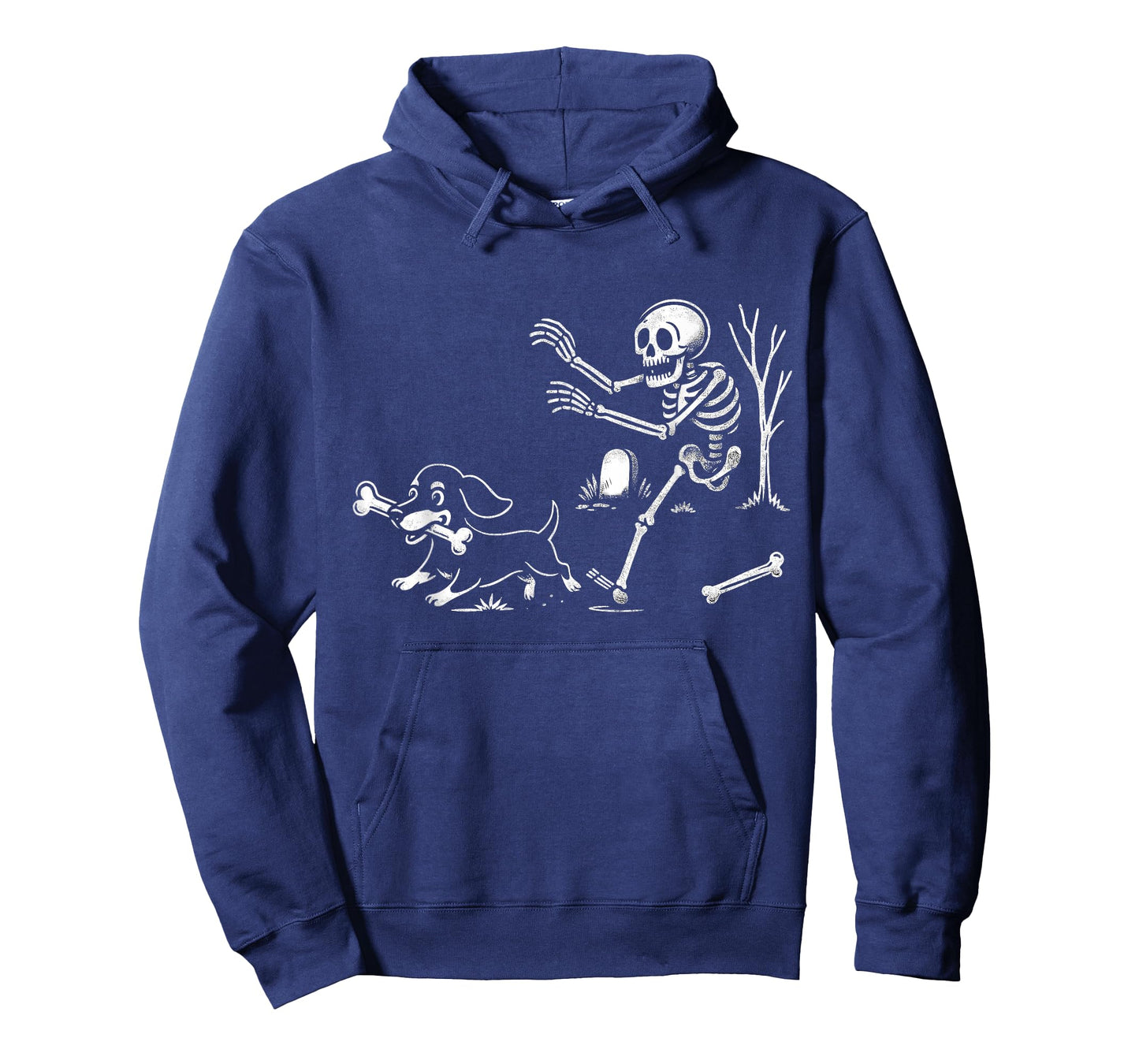 Dachshund Skeleton Weiner Dog for Men Women Kids Halloween T-Shirt