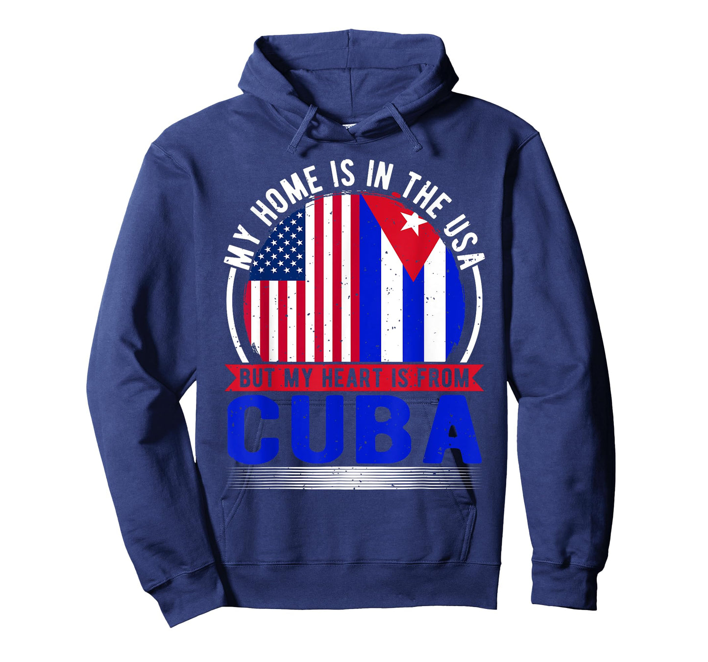 US Flag, USA & Cuba Roots, Cuban Flag T-Shirt