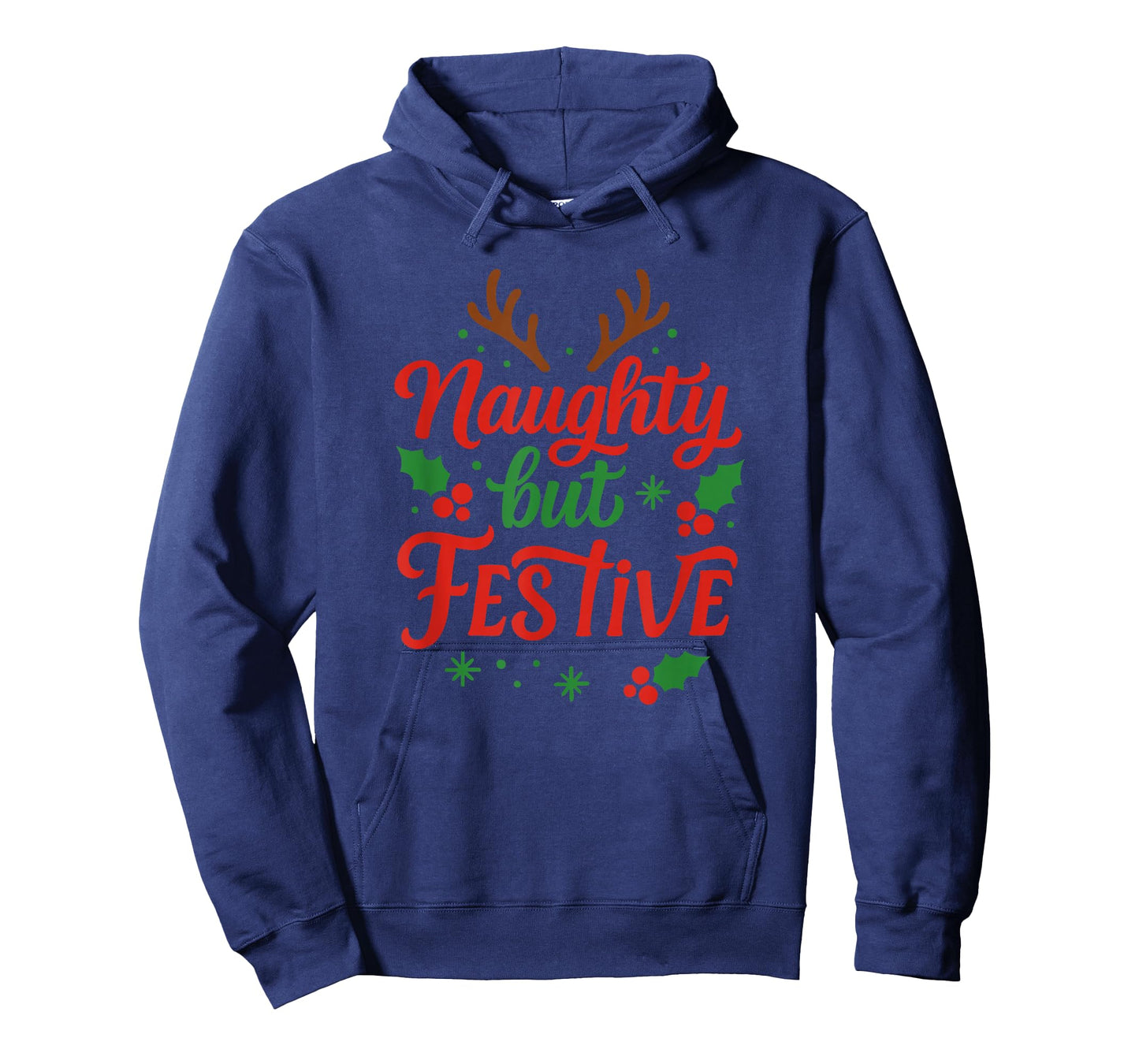 Naughty but Festive Speech for Funny Christmas T-Shirt