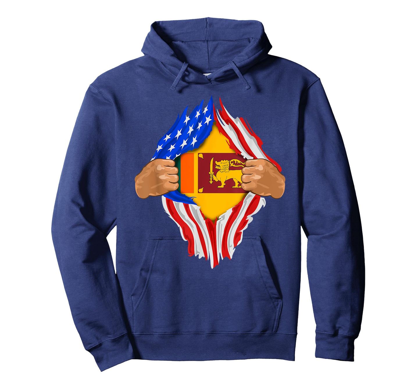 Sri Lankan Blood Inside Me T-Shirt | Sri Lanka Flag Gift T-Shirt