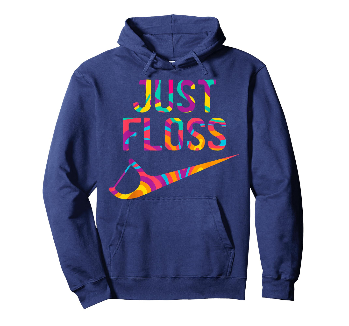 Just Floss Funny Dental Oral Hygienist RDH Dentist Assistant T-Shirt Small