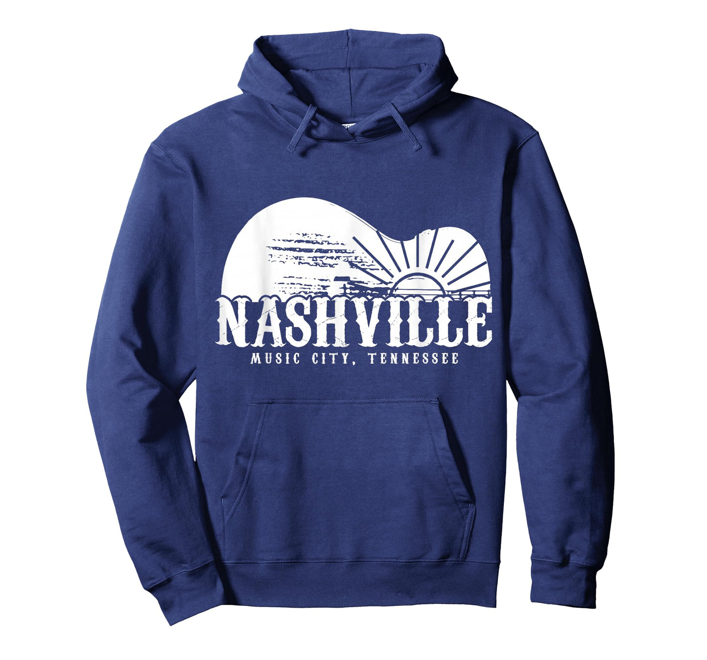 Nashville Tennessee Guitar Player Vintage Country Music City T-Shirt